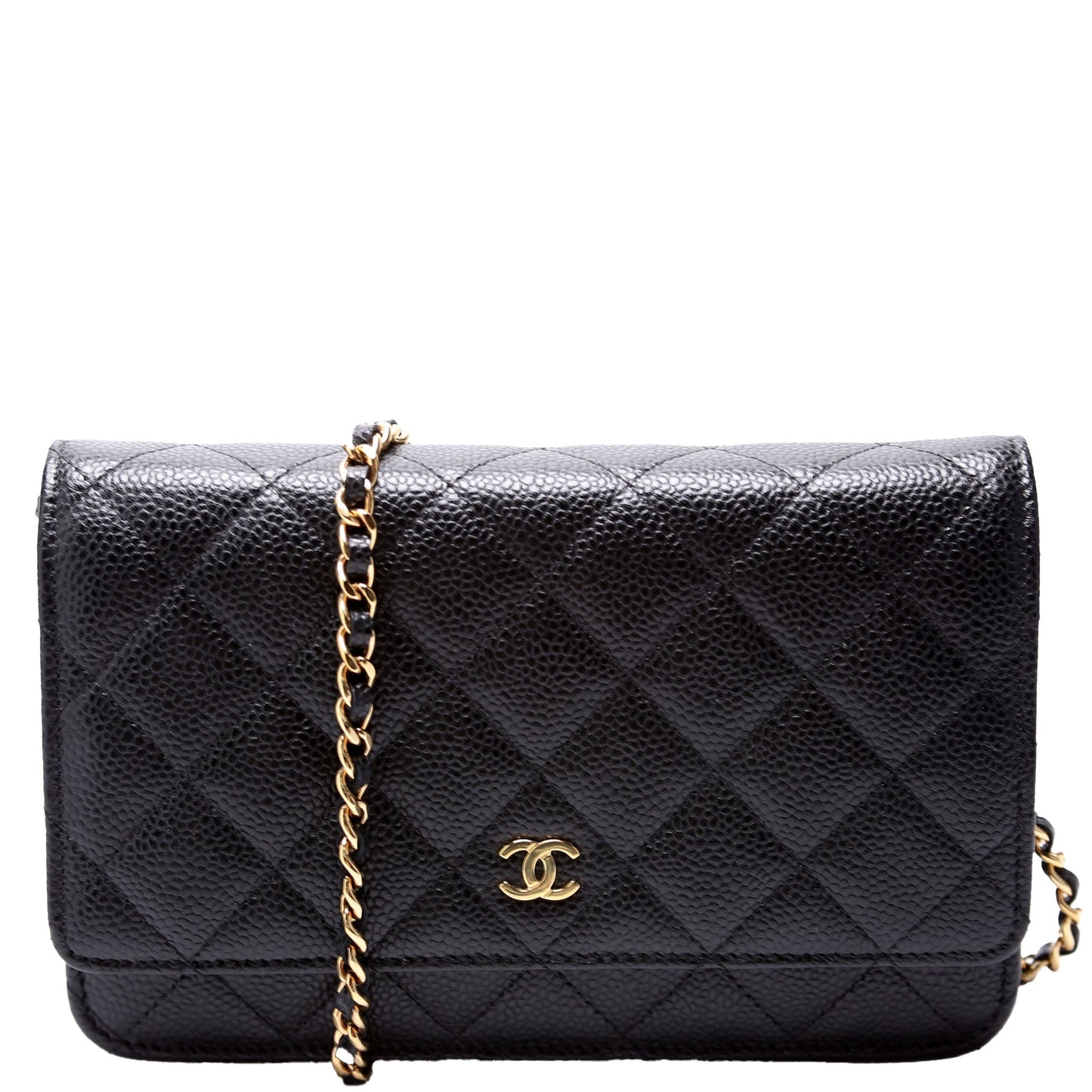 Chanel WOC Classic Quilted Caviar RFID Clutch Bag Rfid 1
