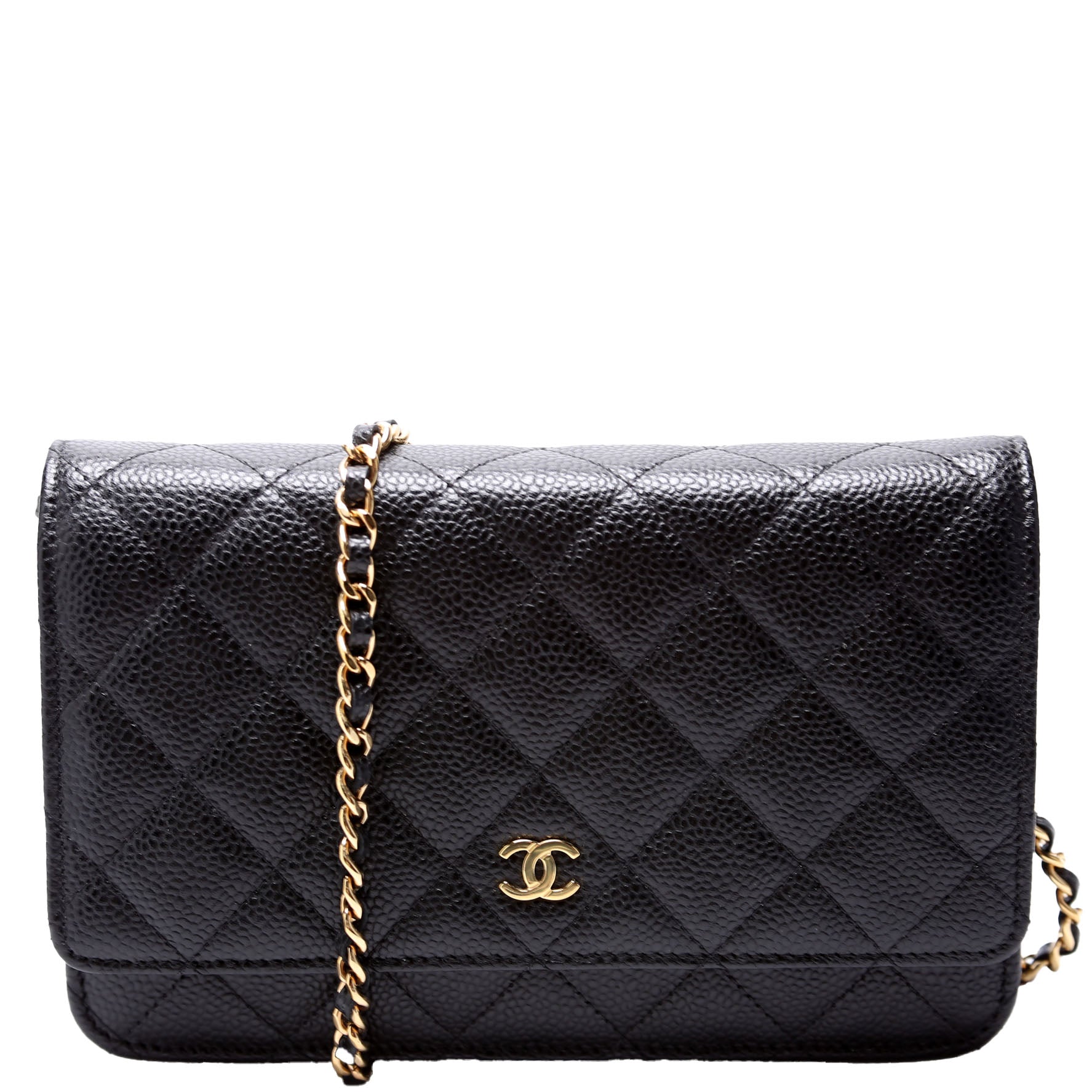 Chanel WOC Classic Quilted Caviar RFID Clutch Bag Rfid 1