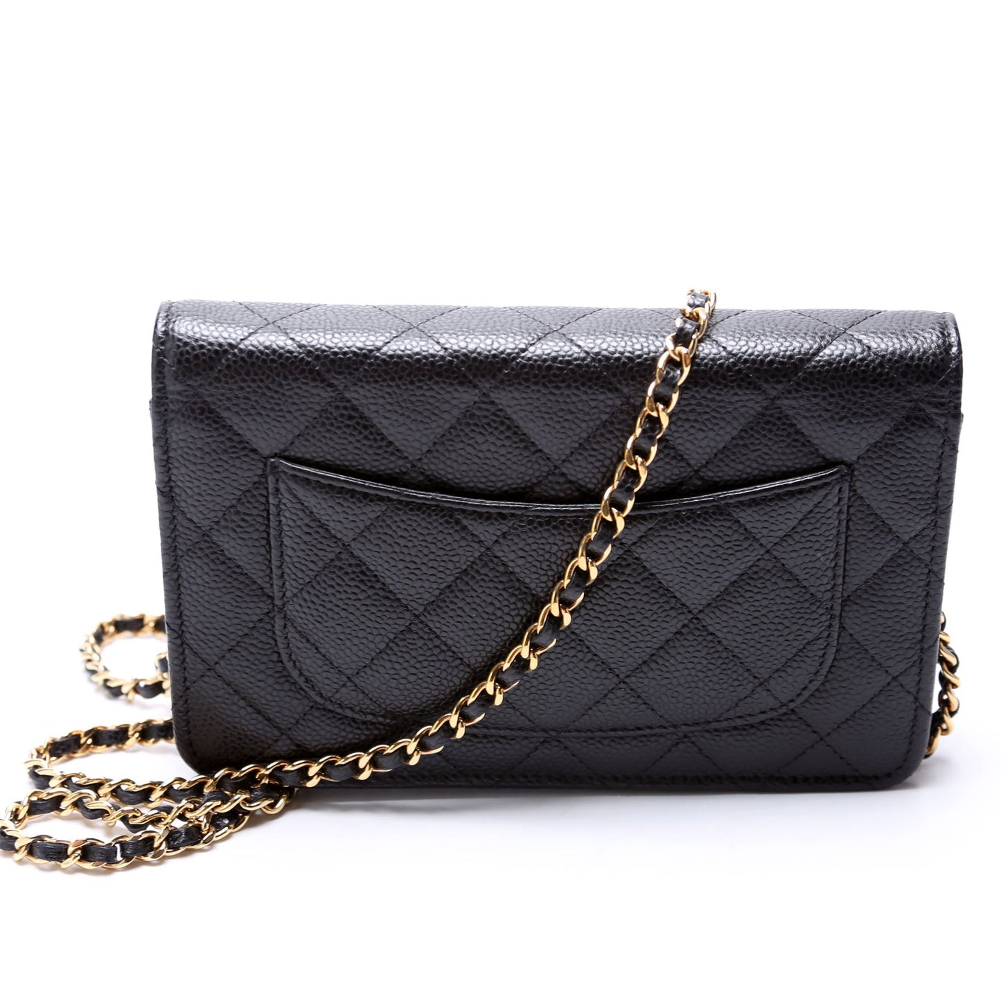 Chanel WOC Classic Quilted Caviar RFID Clutch Bag Rfid 1