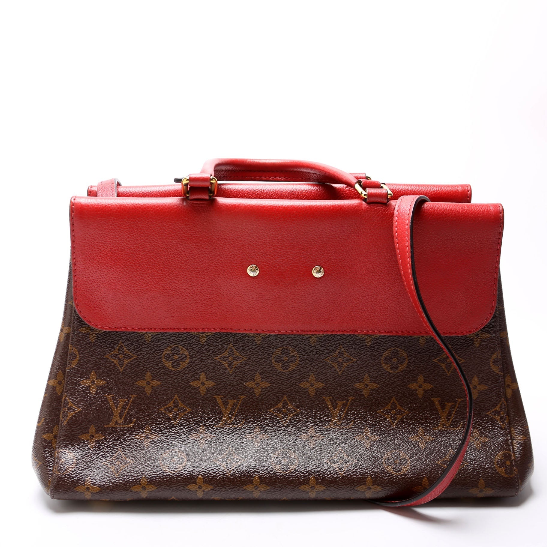 Louis Vuitton Venus Satchel Monogram Red Satchel Bag Monogram Red