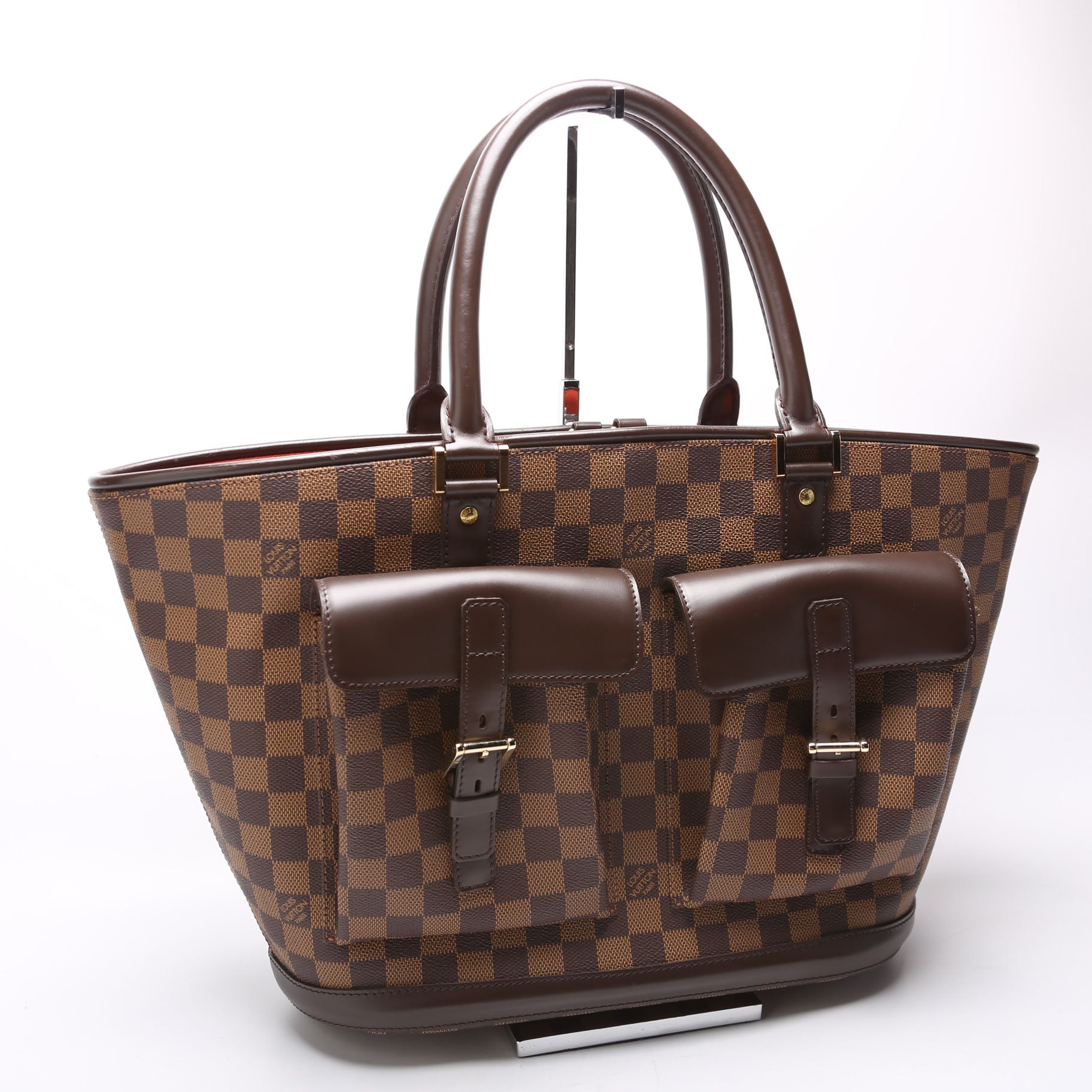 Louis Vuitton Manosque GM Ebene Handbag