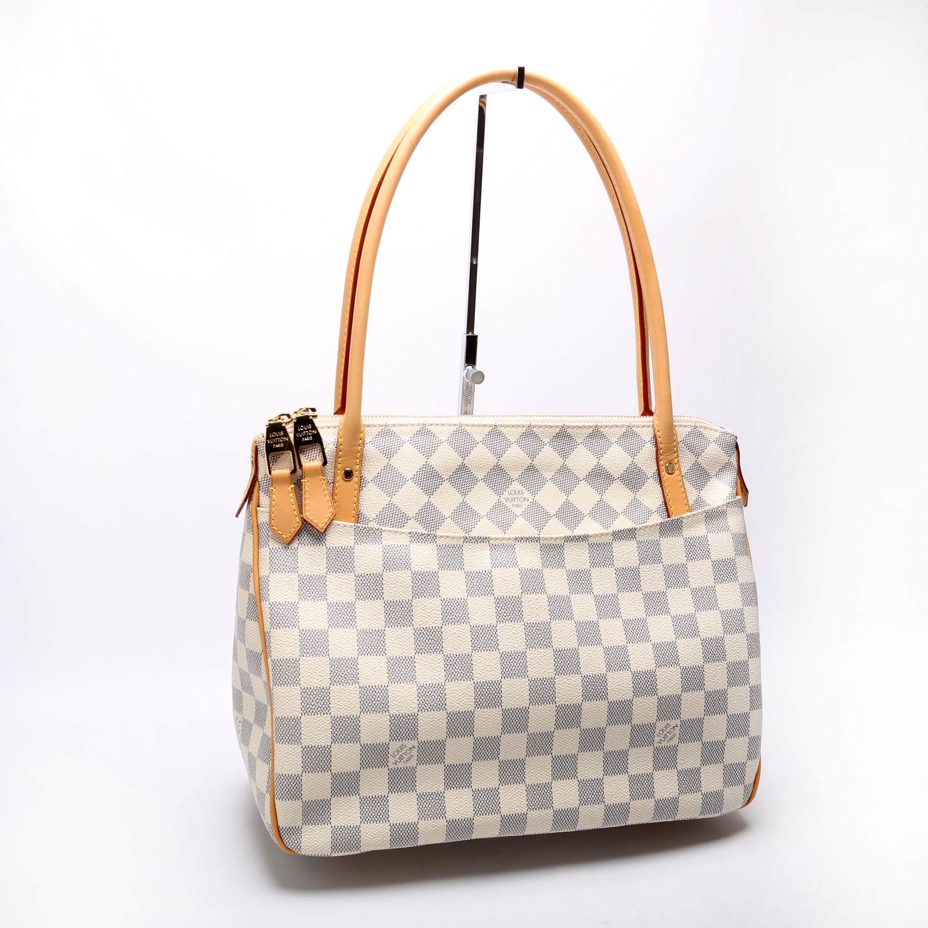 Louis Vuitton Figheri PM Azur Handbag Azur 3