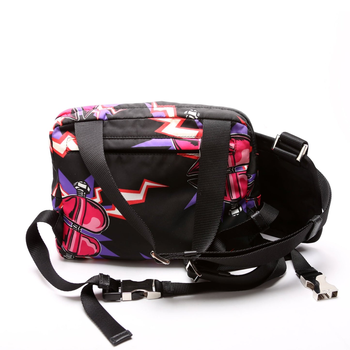 Prada Tessuto Heart Frankenstein Bag Travel Bag