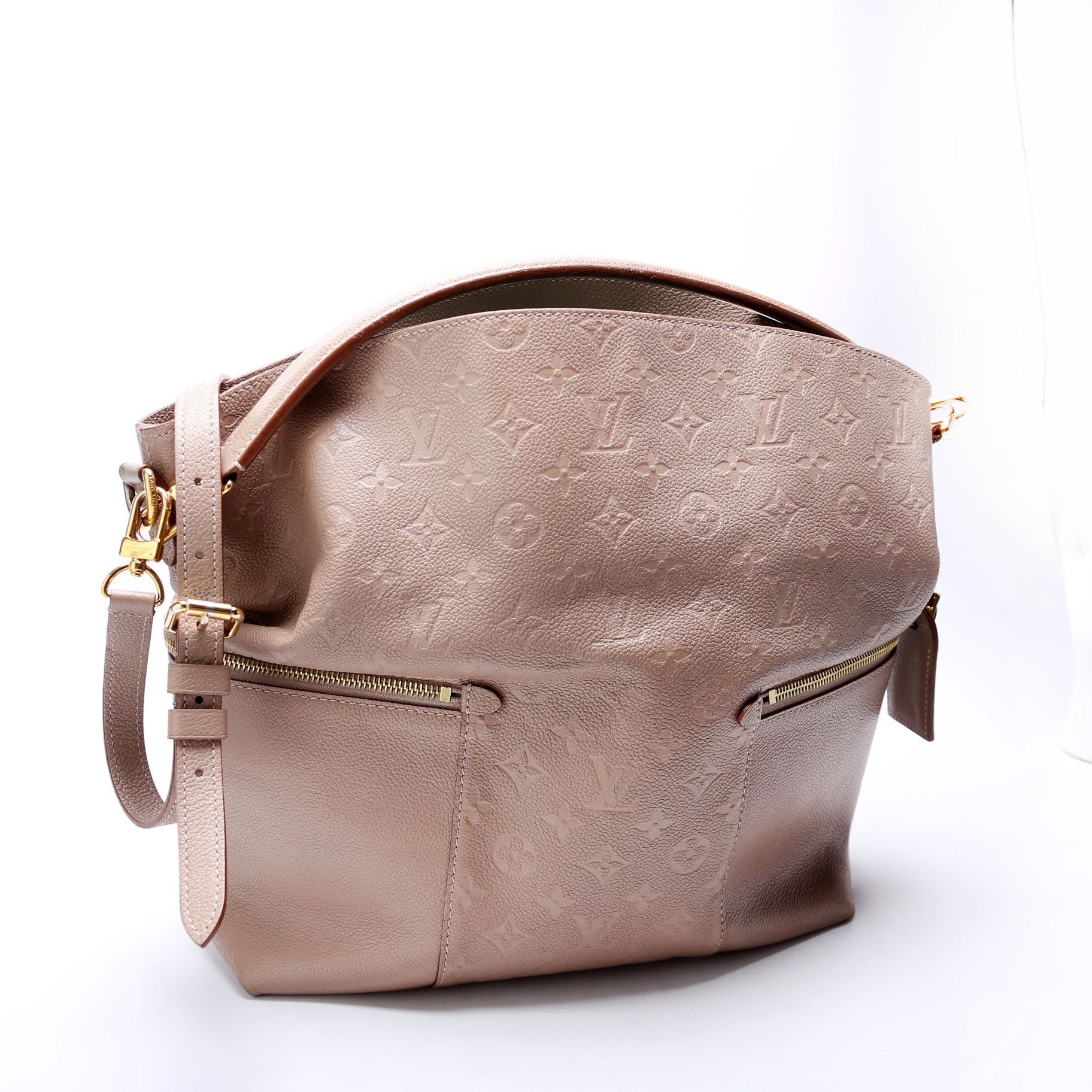 Louis Vuitton Melie Turtle Dove Empreinte Handbag