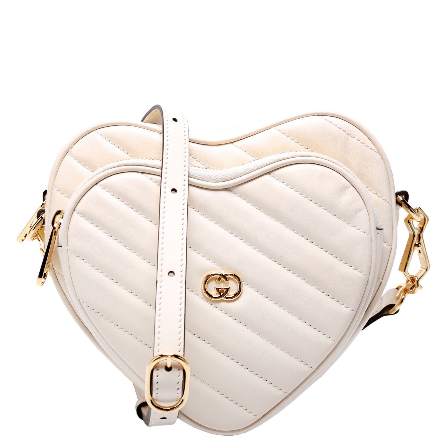 Gucci Interlock G Heart Mini Crossbody Bag