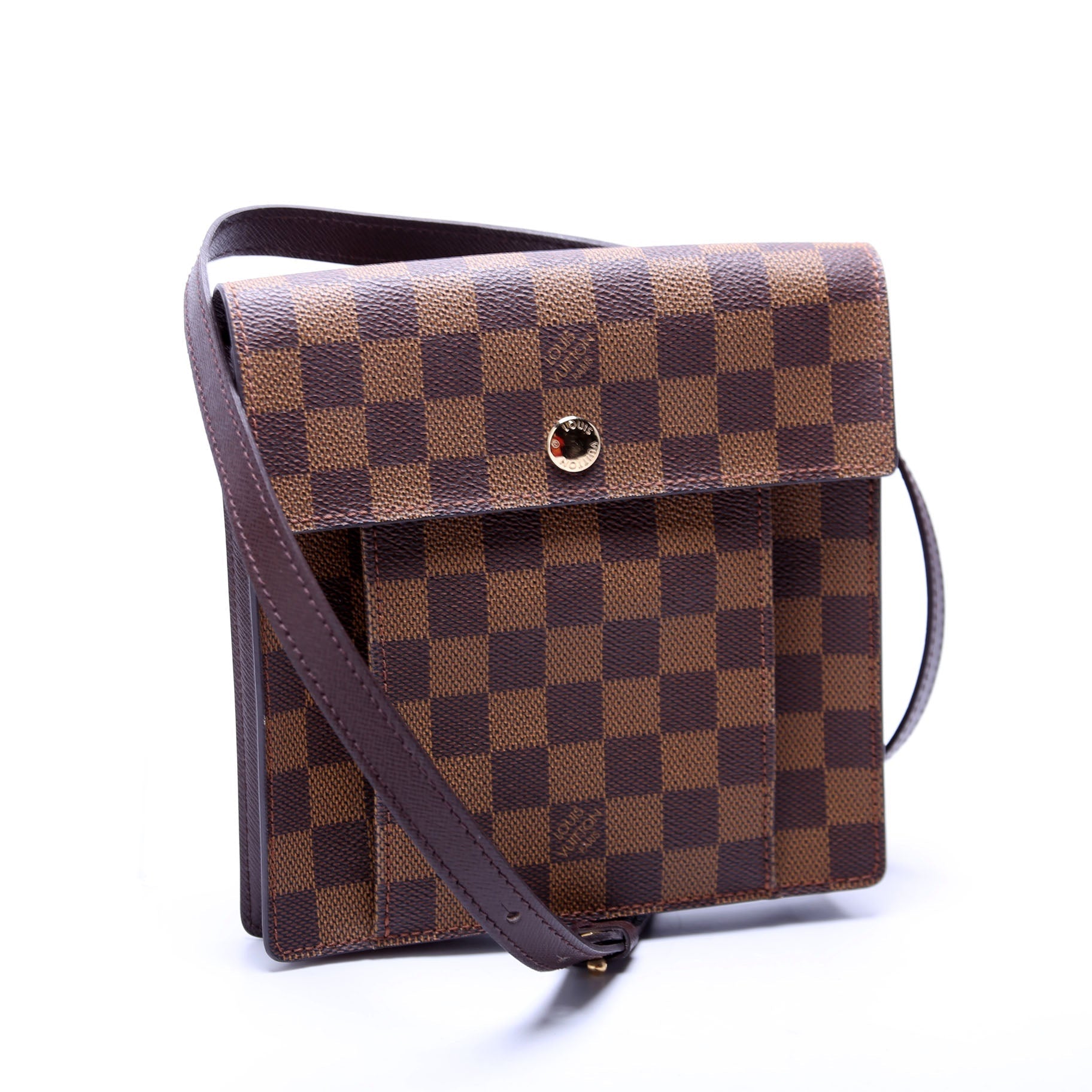 Louis Vuitton Pimlico PM Ebene Damier Crossbody Bag Ebene 10