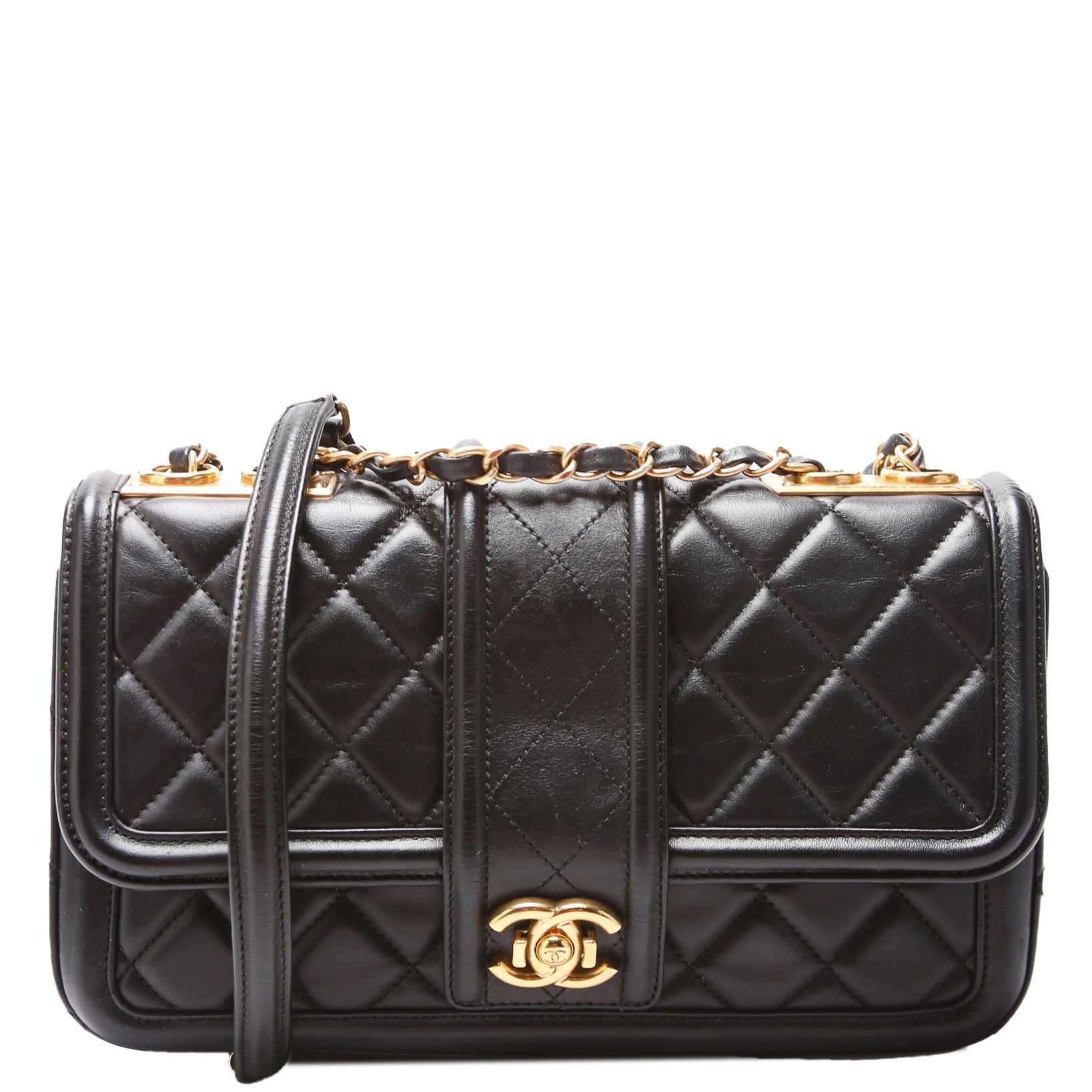 Chanel Elegant CC Flap Lambskin 21M Handbag