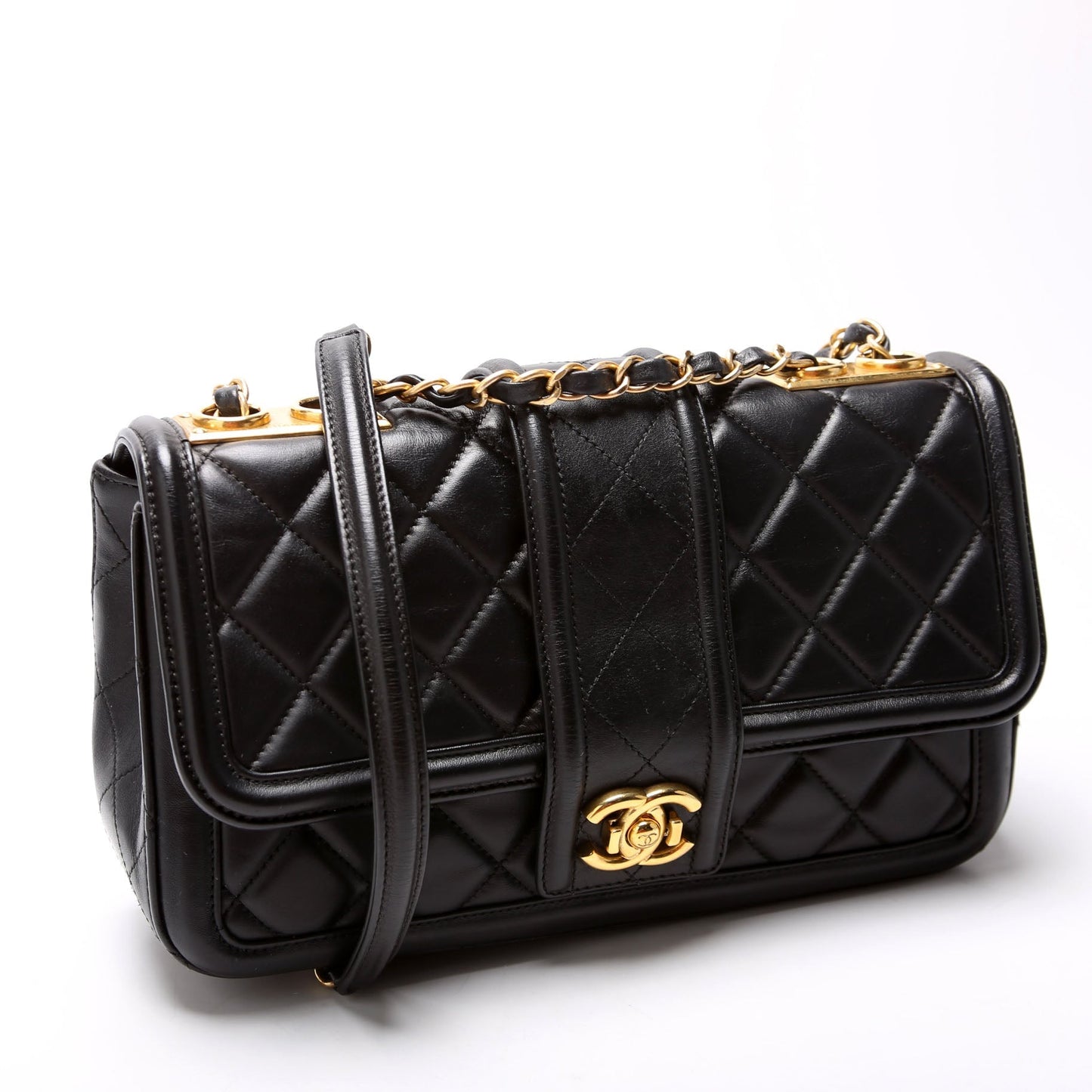 Chanel Elegant CC Flap Lambskin 21M Handbag