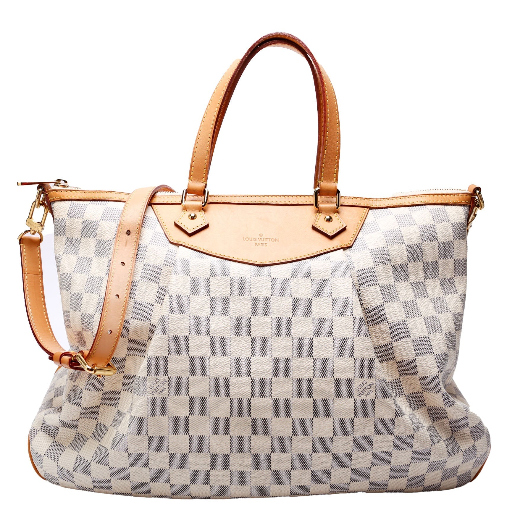 Louis Vuitton Siracusa Azur GM Handbag