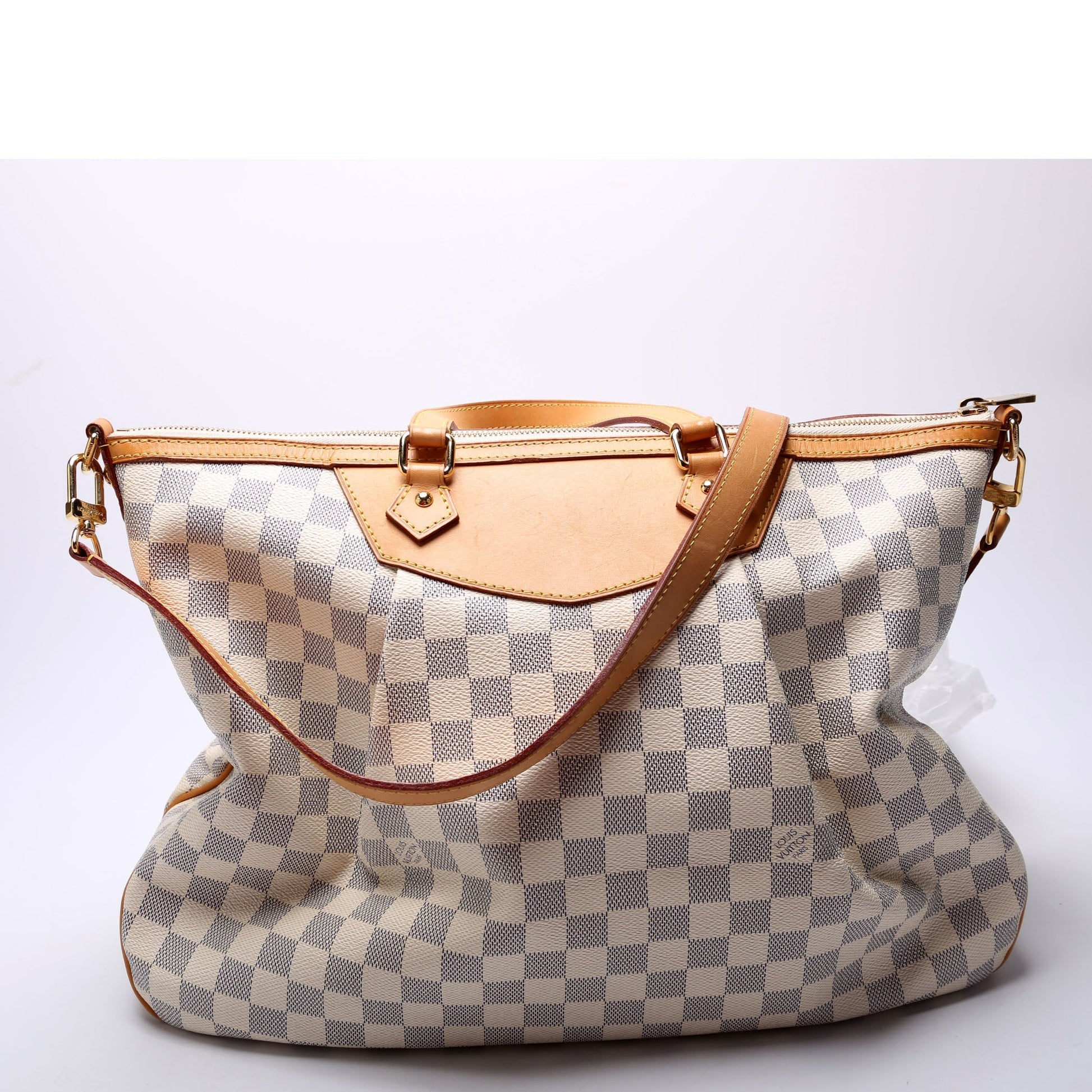 Louis Vuitton Siracusa Azur GM Handbag