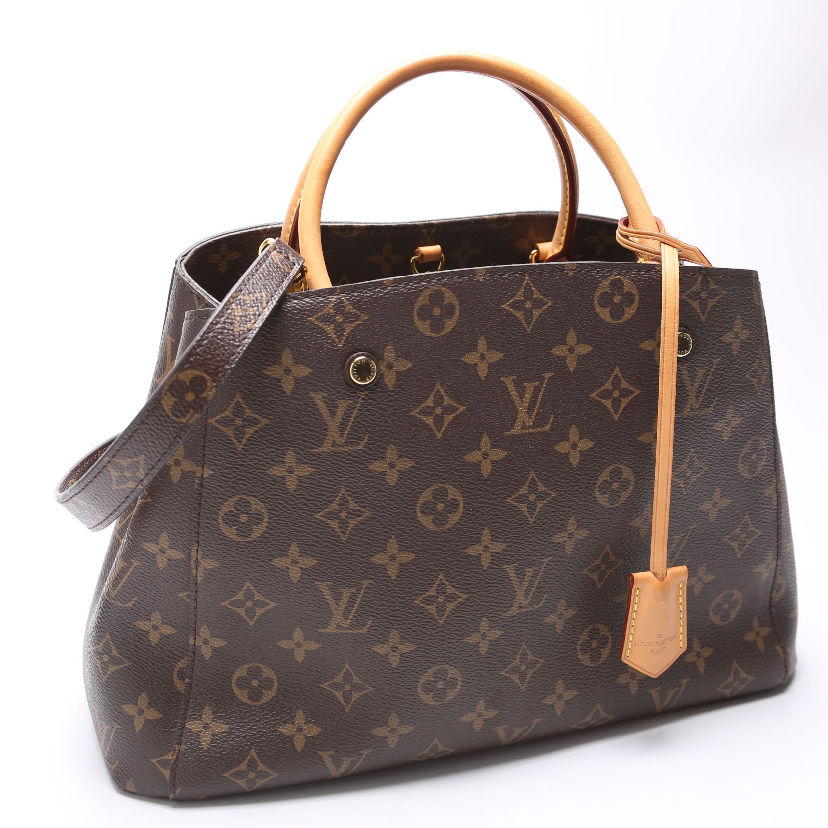 Louis Vuitton Montaigne MM Monogram Handbag Monogram 12