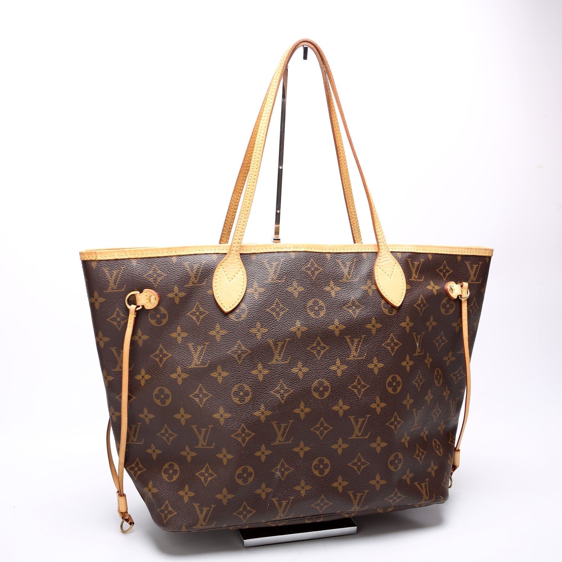 Louis Vuitton Neverfull MM Monogram Tote Bag Monogram 89