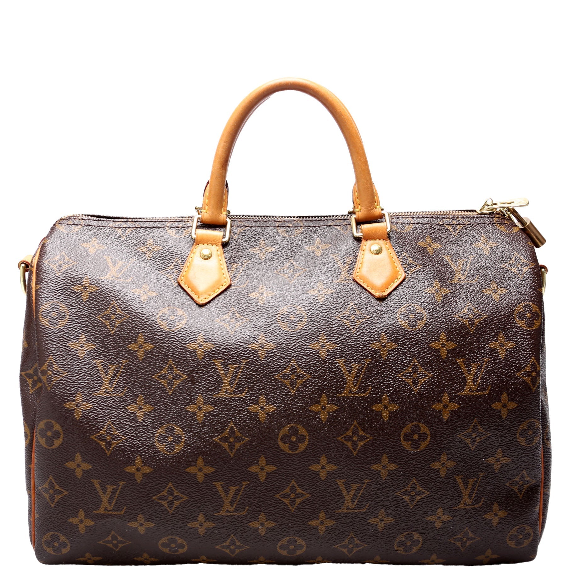 Louis Vuitton Speedy 35 Bandouliere Monogram Handbag Monogram 39