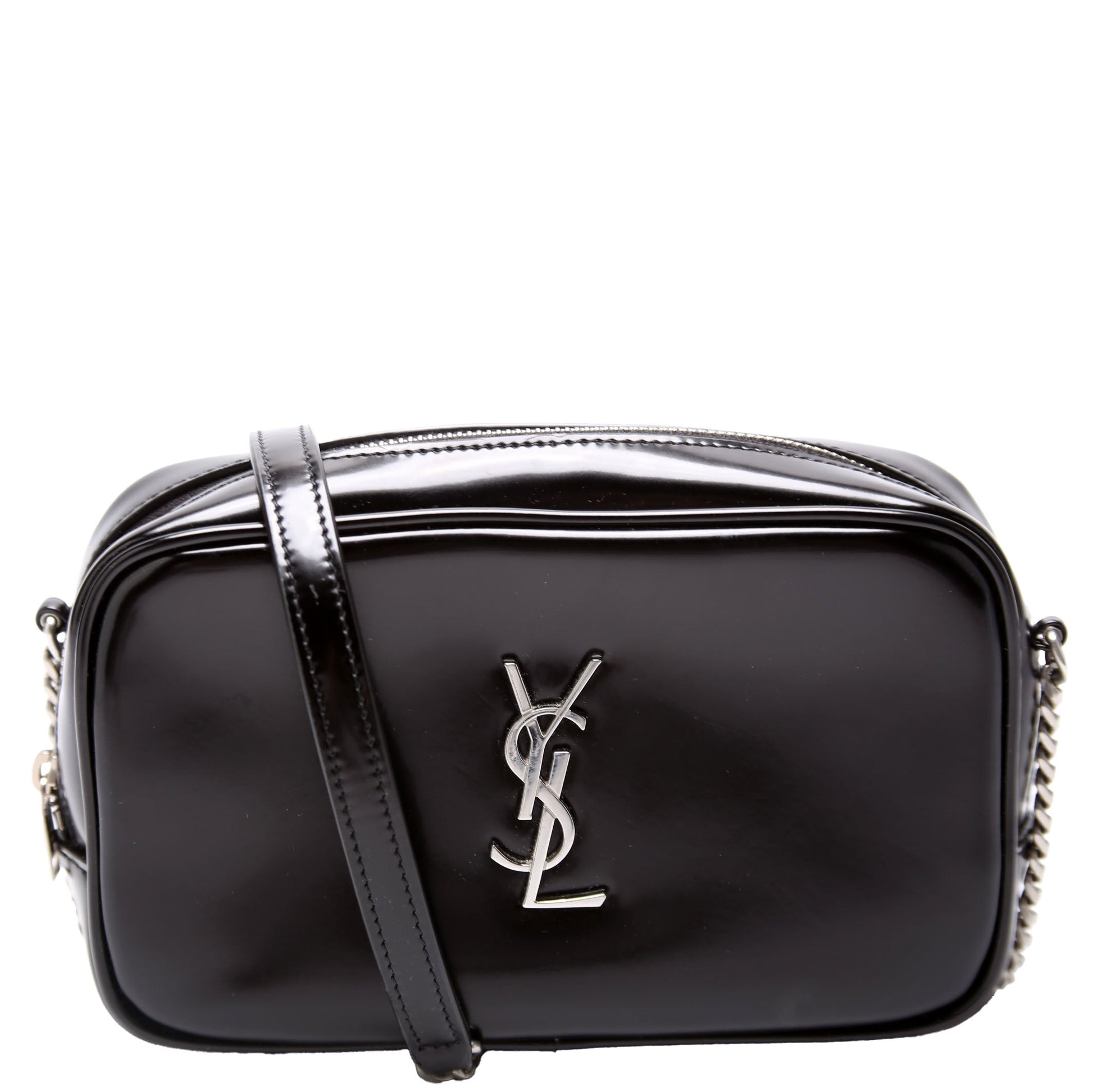 YSL Saint Laurent Saint Laurent Lou Camera Bag Black Mini Travel Bag