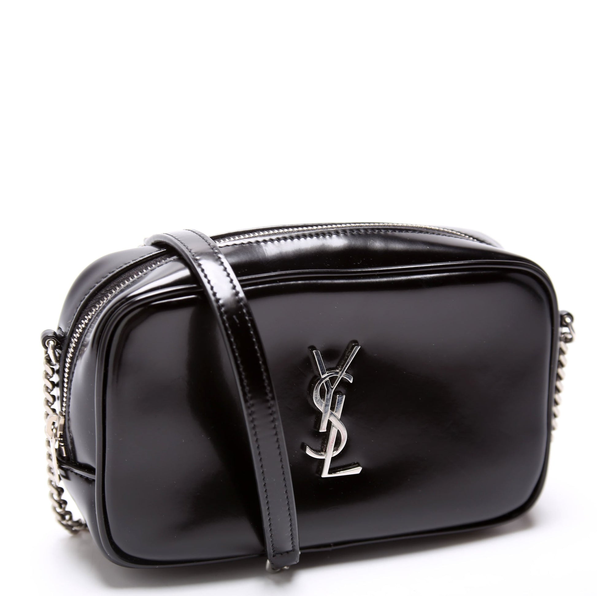 YSL Saint Laurent Saint Laurent Lou Camera Bag Black Mini Travel Bag