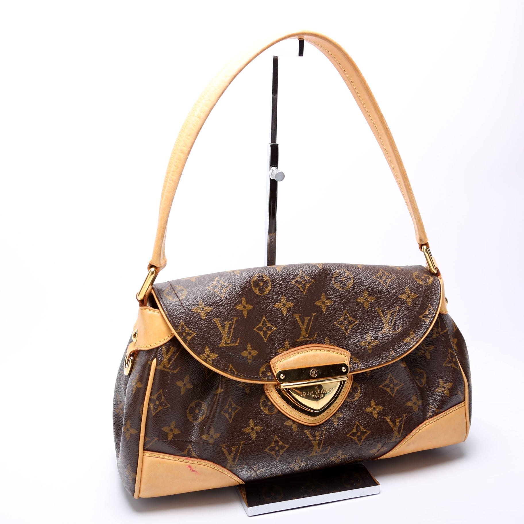 Louis Vuitton Beverly MM Monogram Handbag Monogram 3