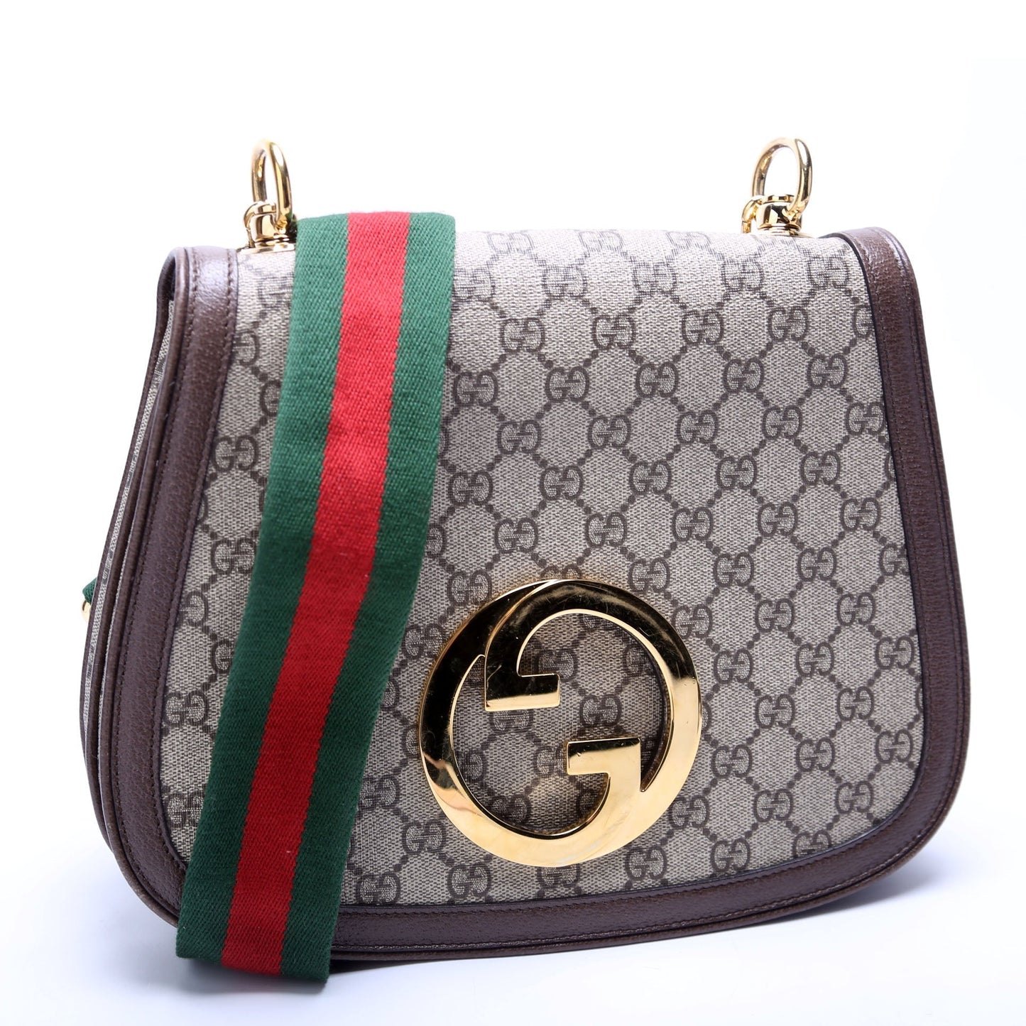 Gucci Supreme Blondie Bag Brown Medium Travel Bag