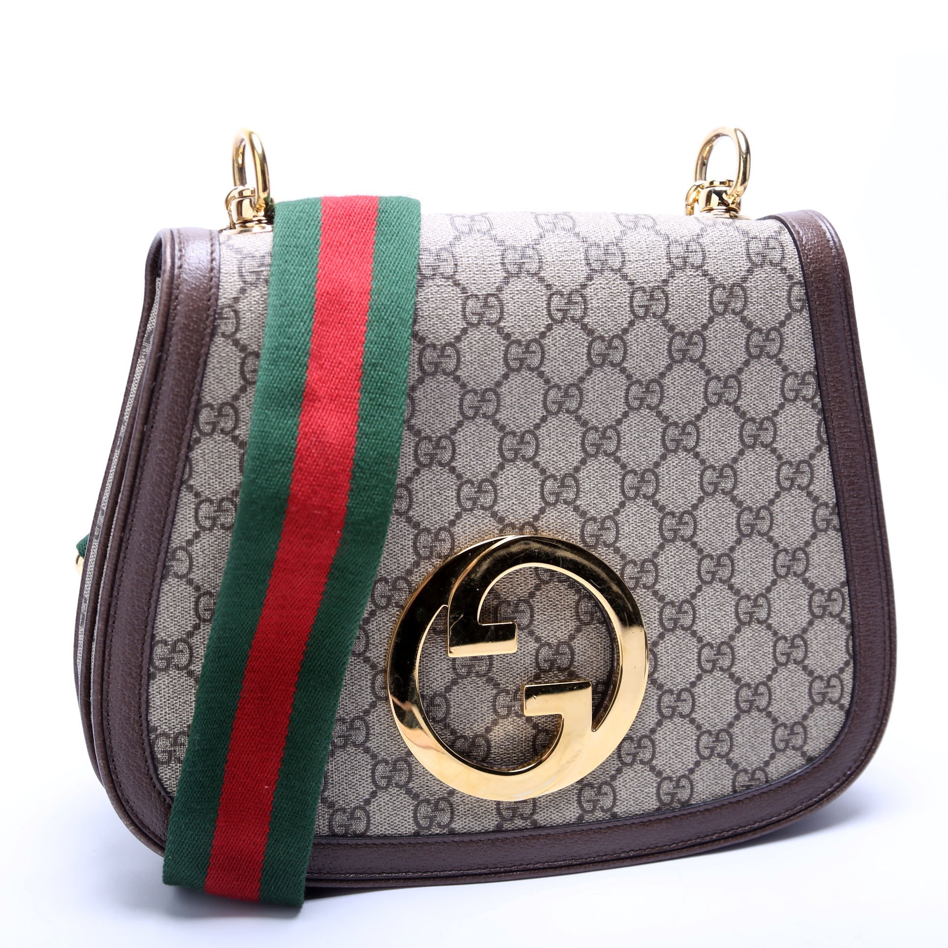 Gucci Supreme Blondie Bag Brown Medium Travel Bag