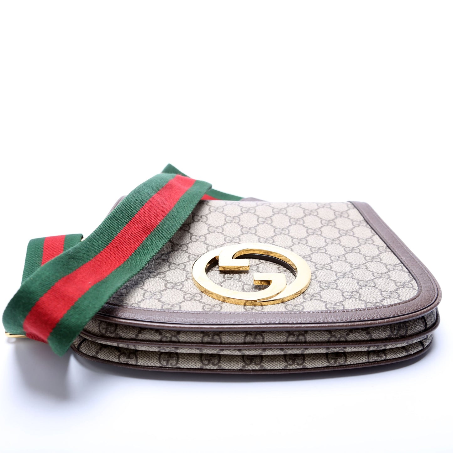 Gucci Supreme Blondie Bag Brown Medium Travel Bag