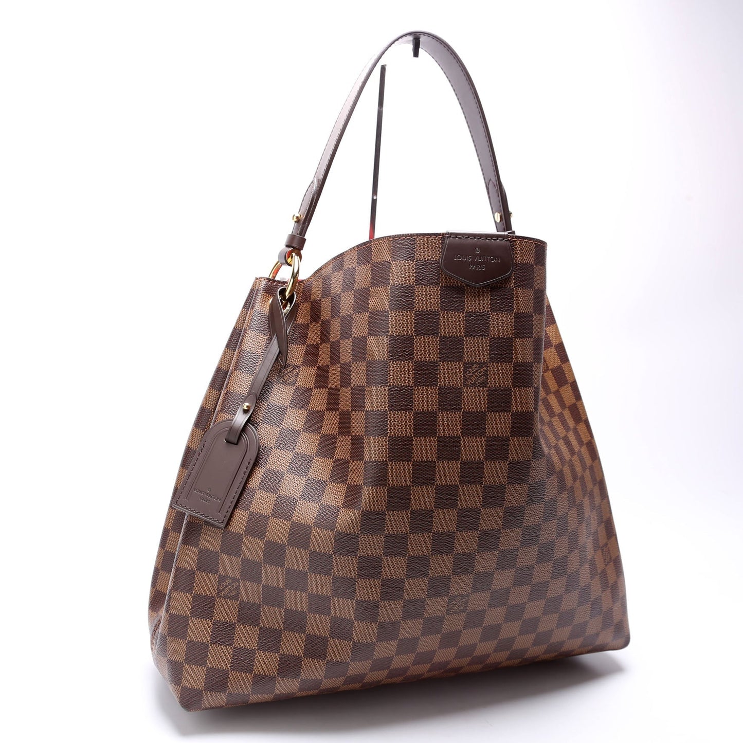 Louis Vuitton Graceful MM Ebene Damier Handbag 22