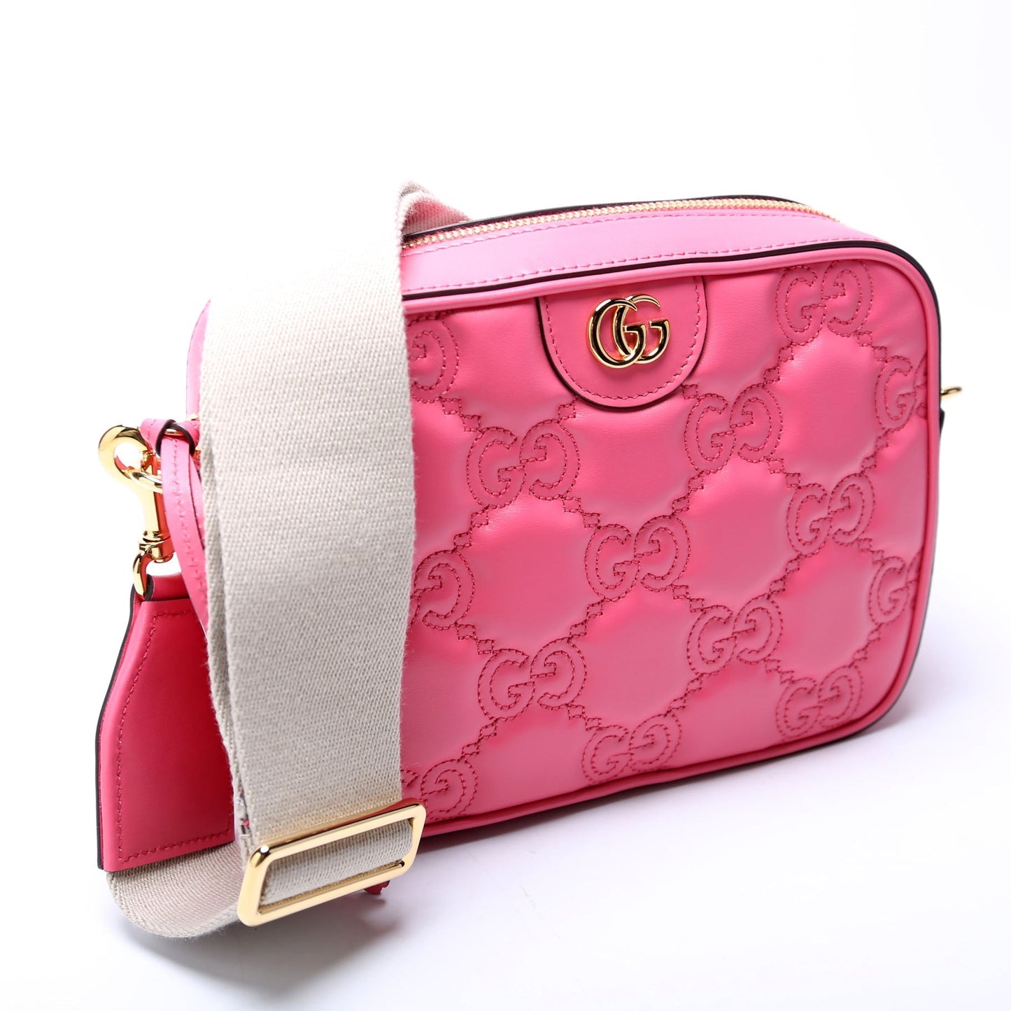 Gucci GG Matelasse Pink Small Travel Bag