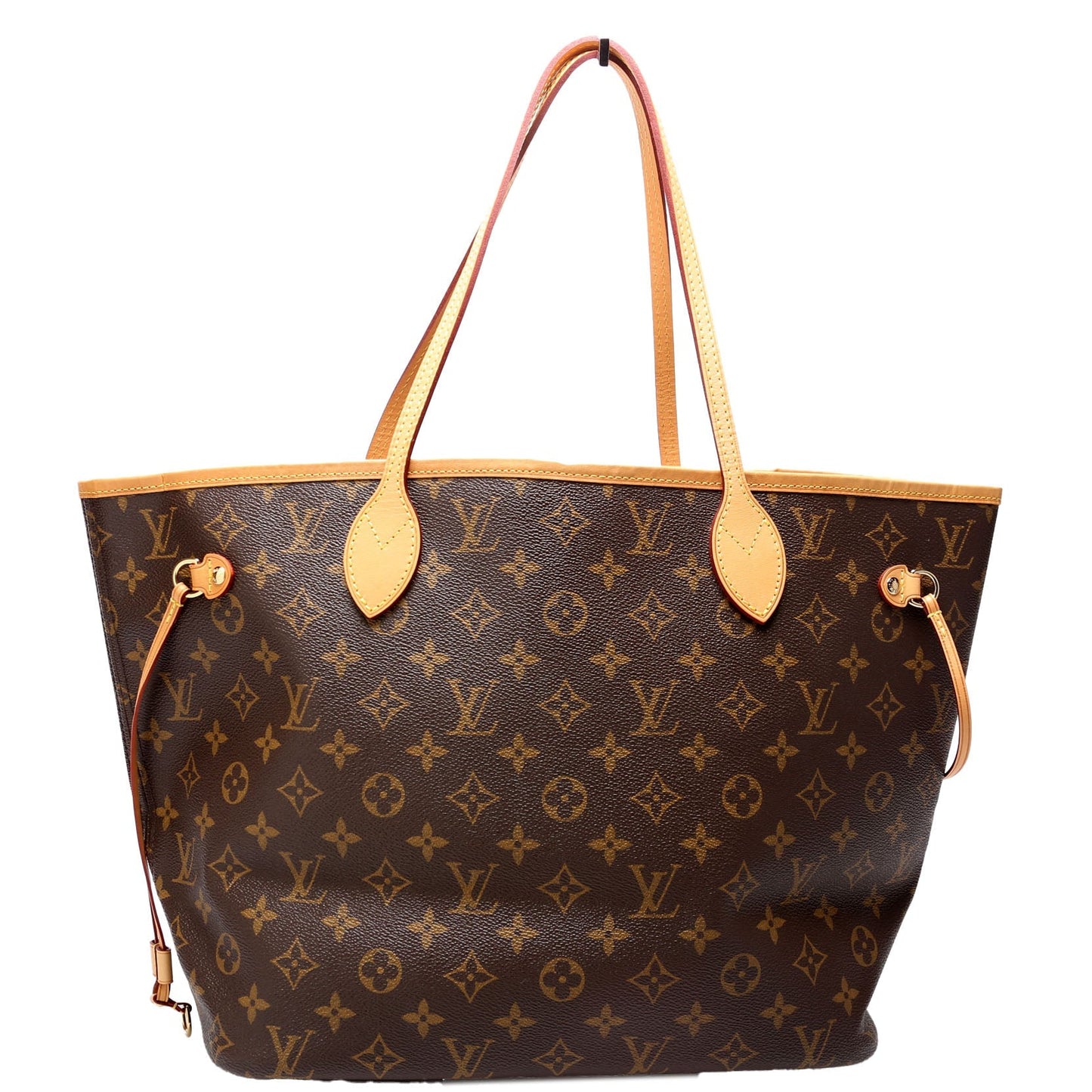 Louis Vuitton Neverfull MM Monogram Beige Tote Bag Beige 1
