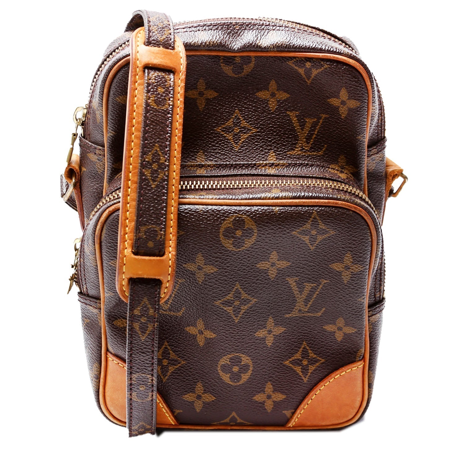Louis Vuitton Amazone Monogram Brown Handbag Brown 1
