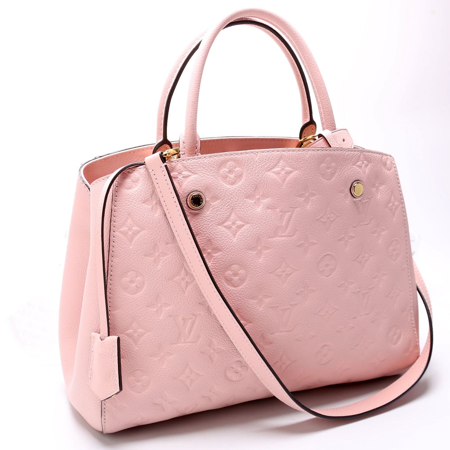 Louis Vuitton Montaigne MM Empreinte Pink Handbag