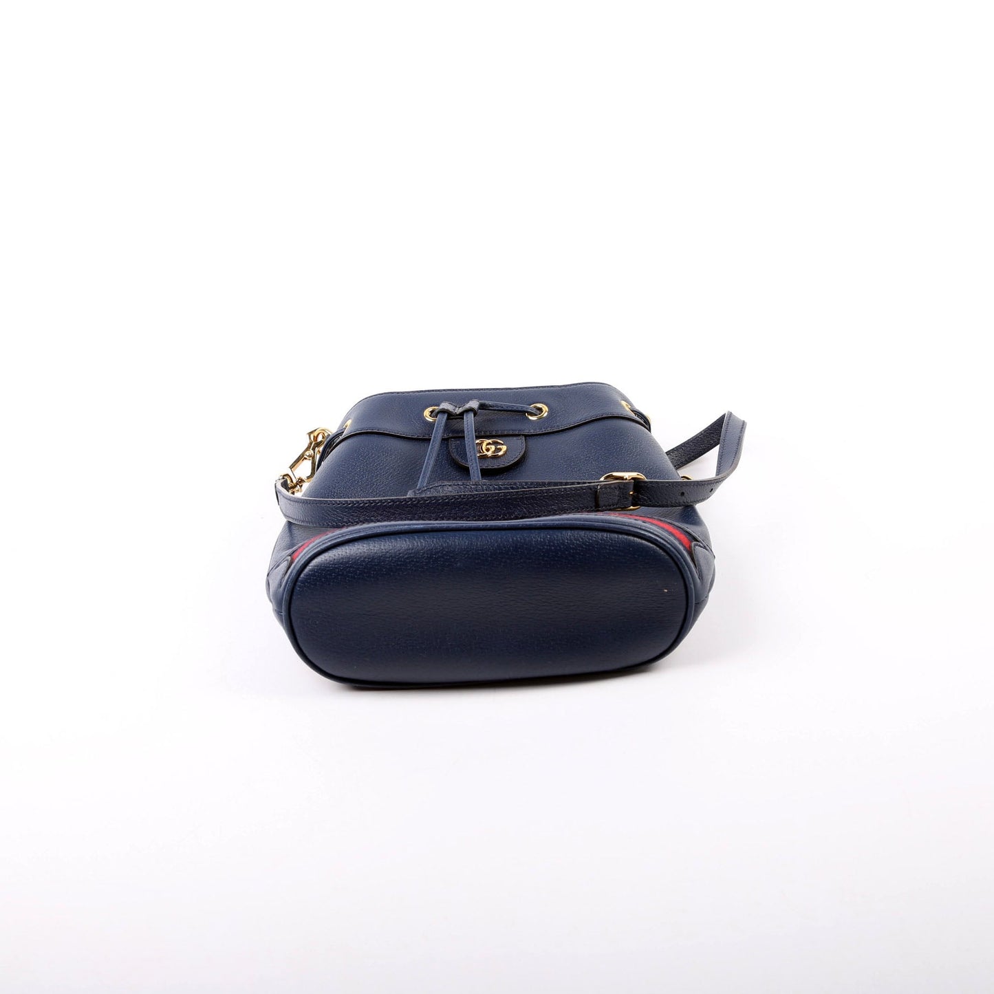 Gucci Ophidia Navy Bucket Bag