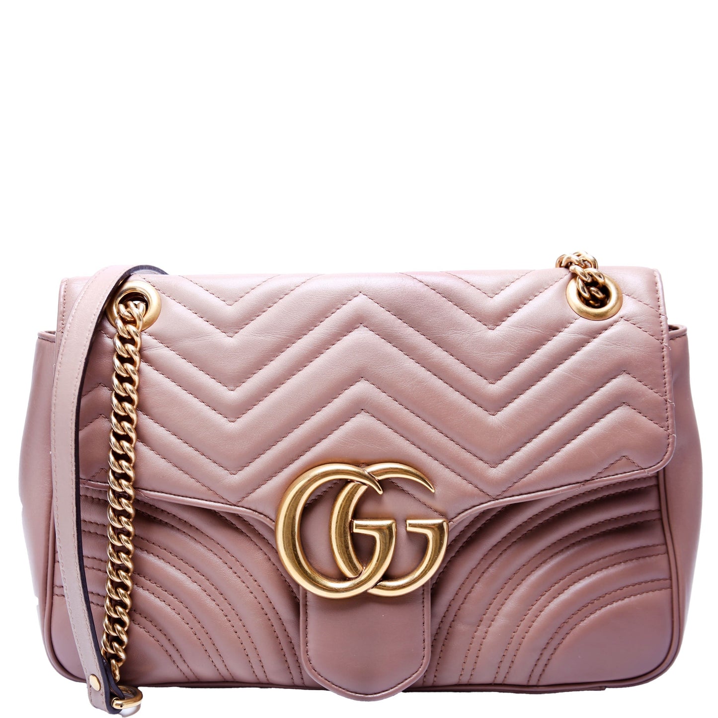 Gucci Marmont Leather Medium Shoulder Bag Medium 2