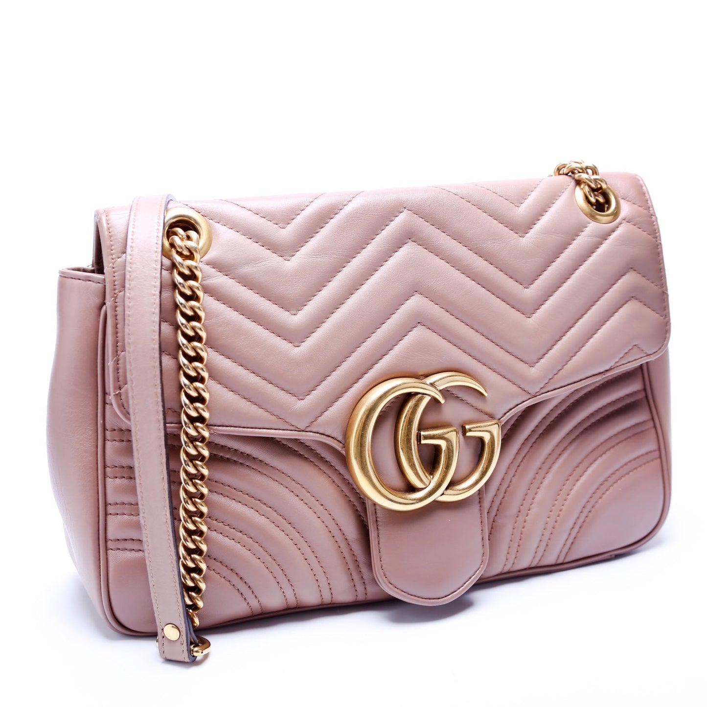 Gucci Marmont Leather Medium Shoulder Bag Medium 2