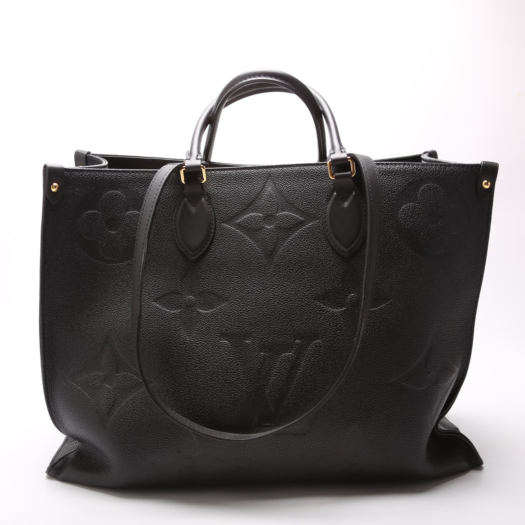 Louis Vuitton ONTHEGO GM Empreinte Black Handbag