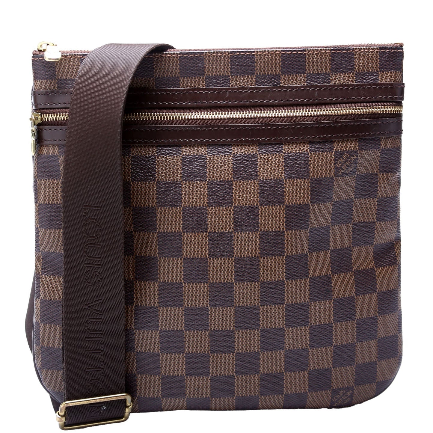Louis Vuitton Pochette Bosphore Ebene Clutch Bag Ebene 1