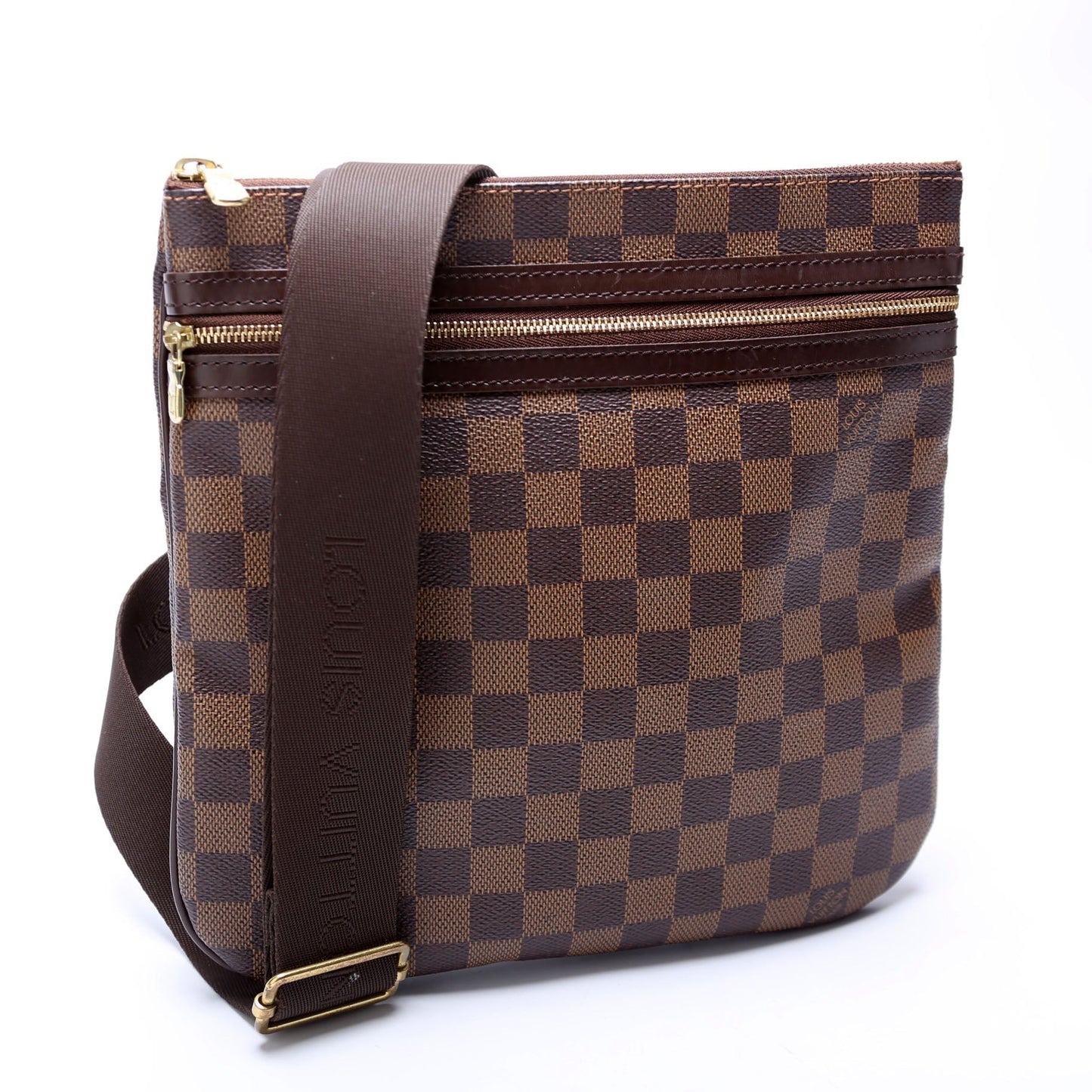 Louis Vuitton Pochette Bosphore Ebene Clutch Bag Ebene 1