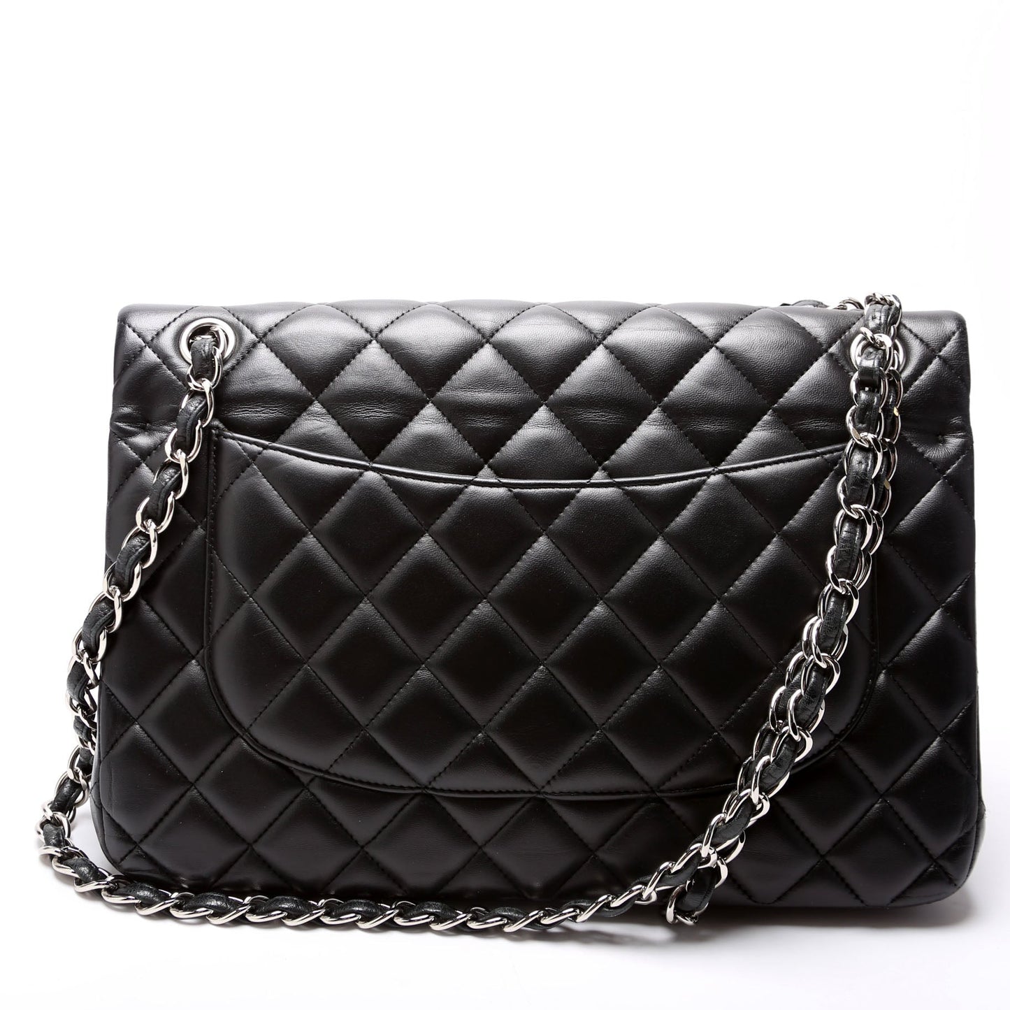 Chanel Classic Flap Jumbo Lambskin 14-16M Handbag