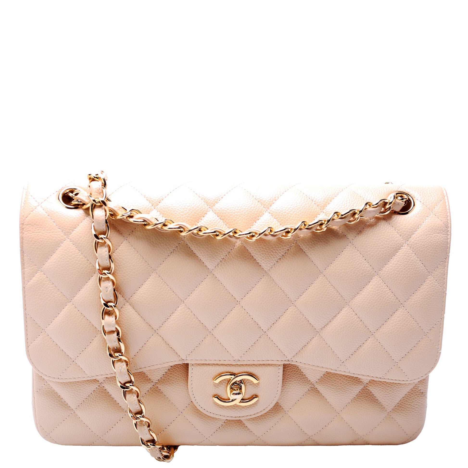 Chanel Classic Flap Jumbo Caviar 25-28M Handbag