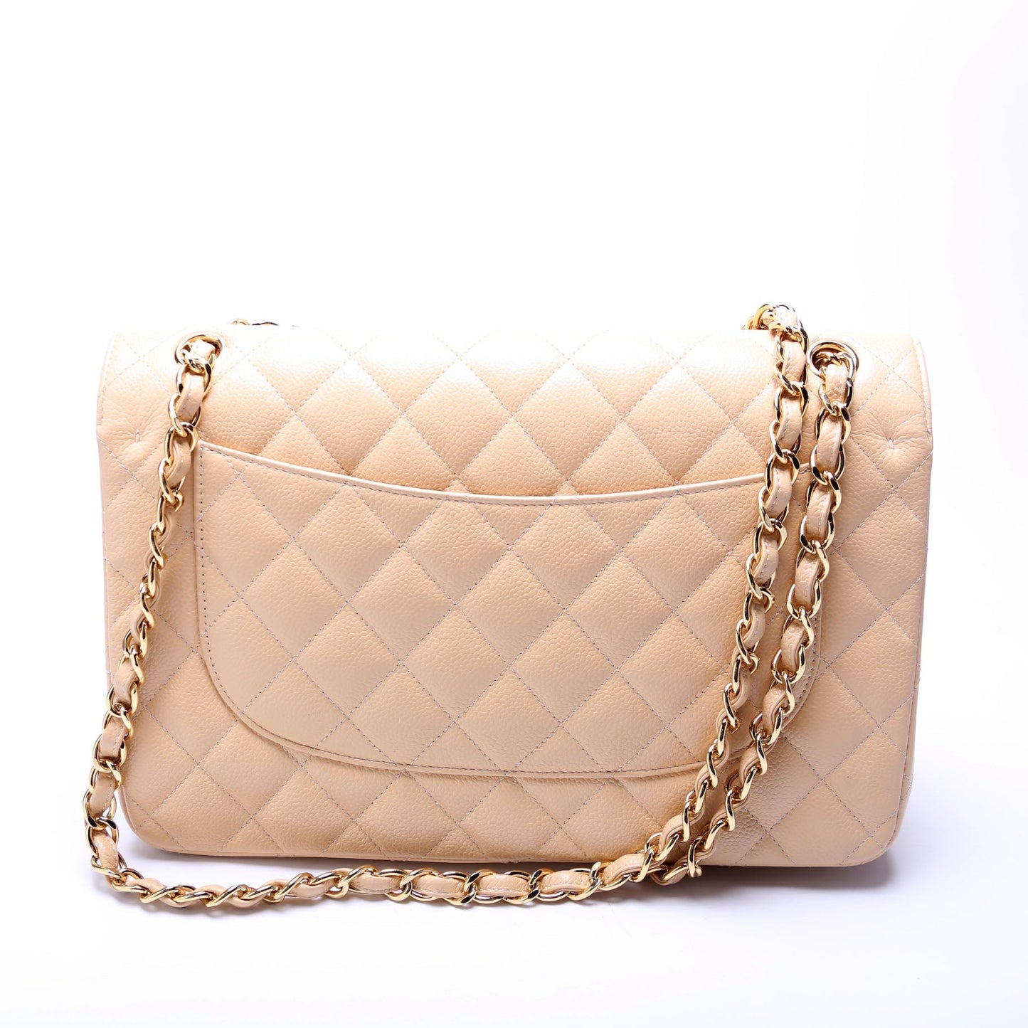Chanel Classic Flap Jumbo Caviar 25-28M Handbag