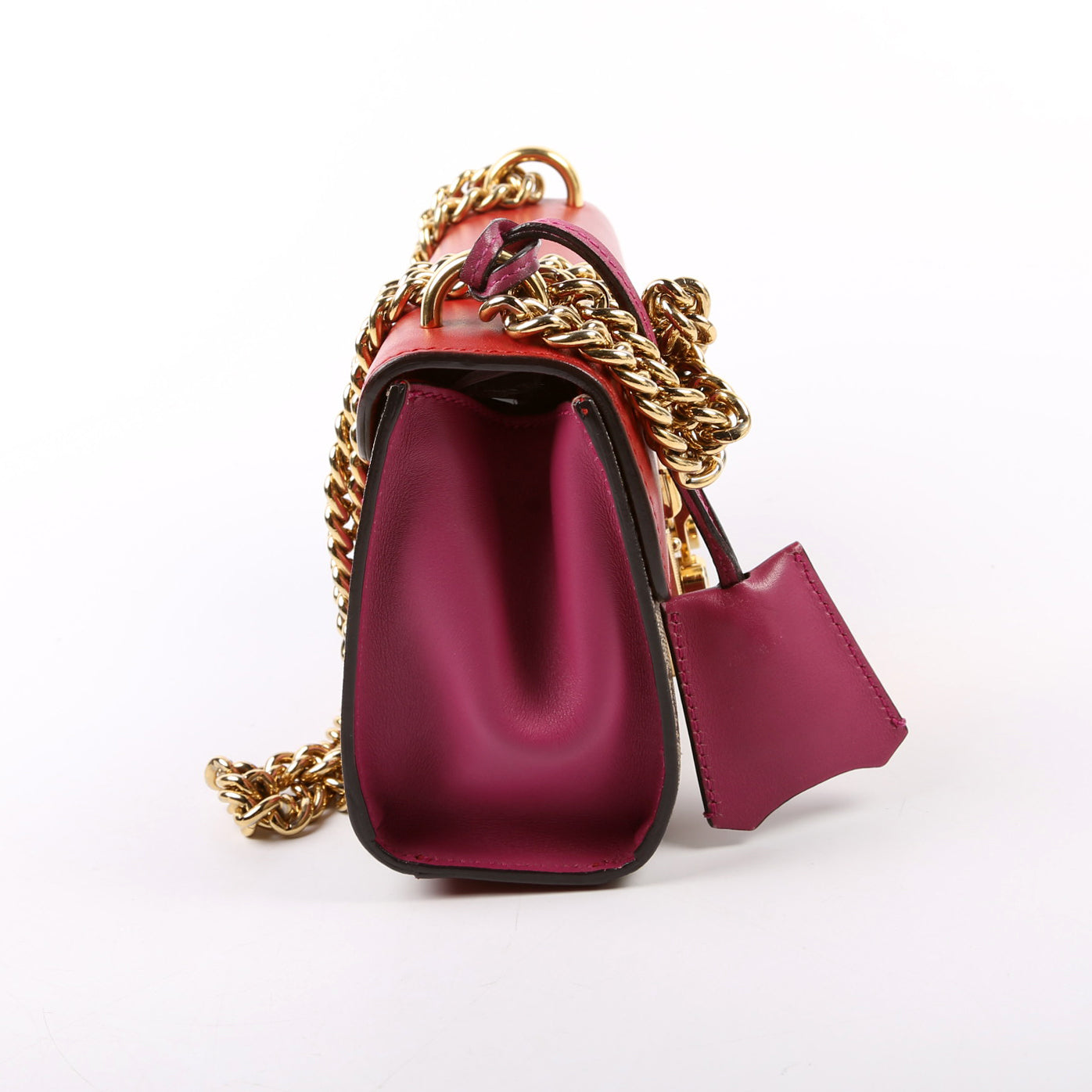 Gucci Padlock GG Supreme Red Small Travel Bag
