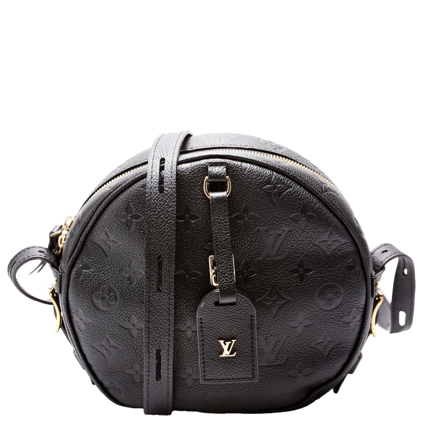 Louis Vuitton Boite Chapeau Souple MM Empreinte Black Handbag Empreinte Black