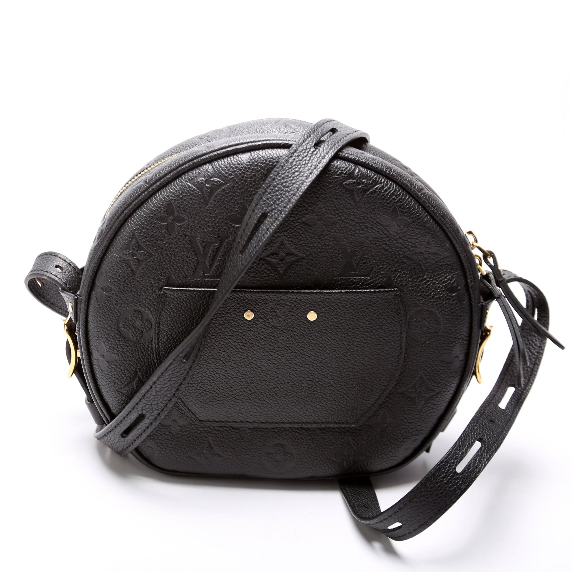 Louis Vuitton Boite Chapeau Souple MM Empreinte Black Handbag Empreinte Black