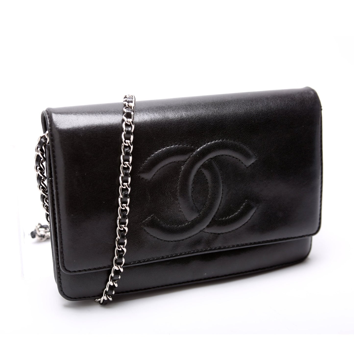 Chanel On Timeless CC Lambskin Wallet Case