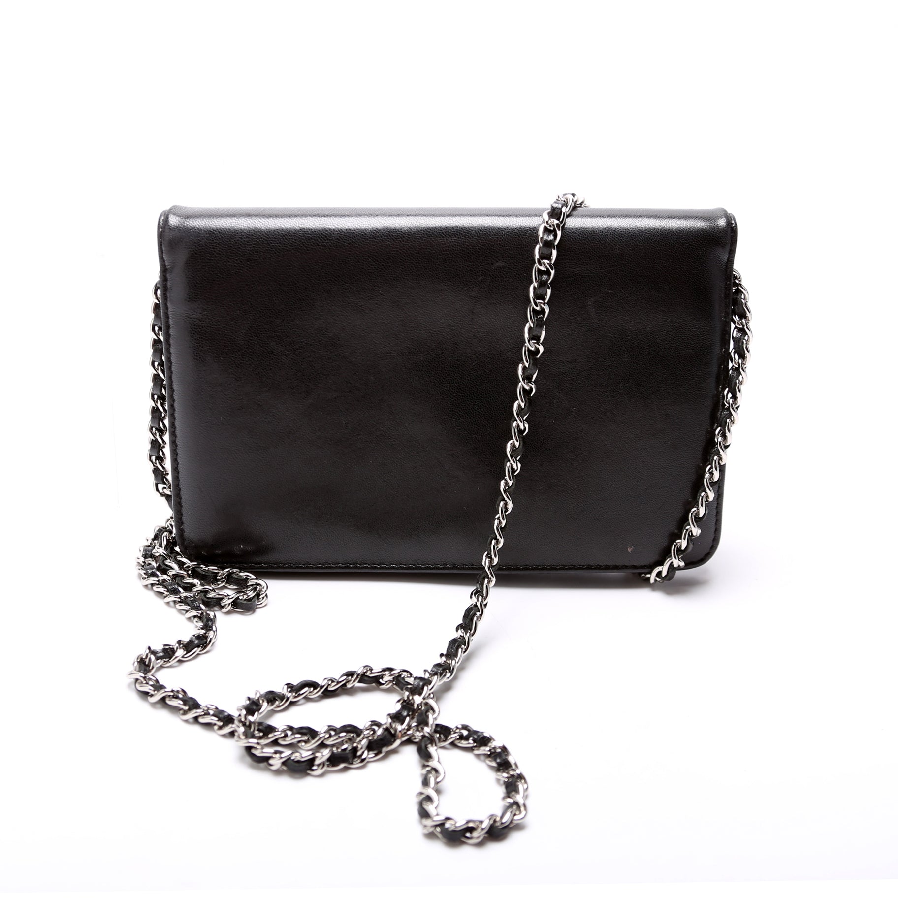 Chanel On Timeless CC Lambskin Wallet Case