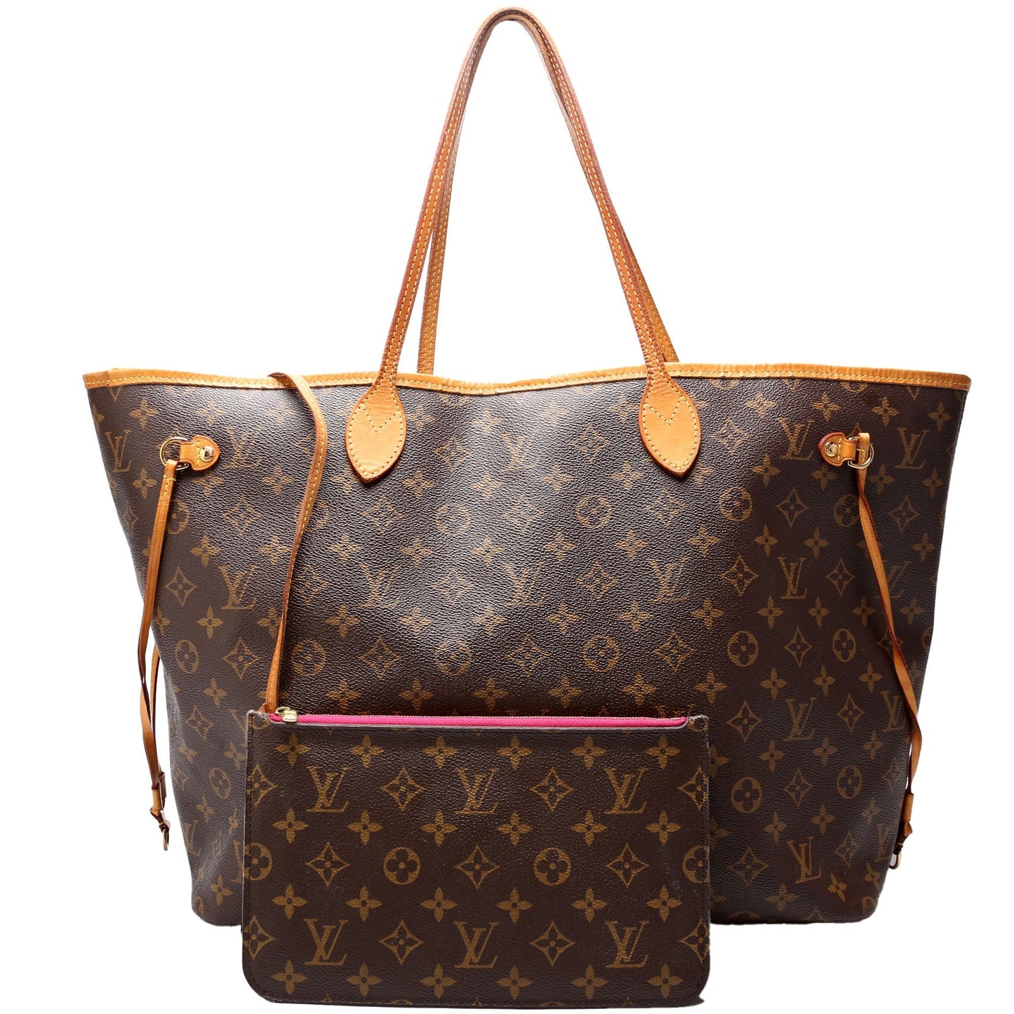 Louis Vuitton Neverfull GM Berry Monogram Wallet Case