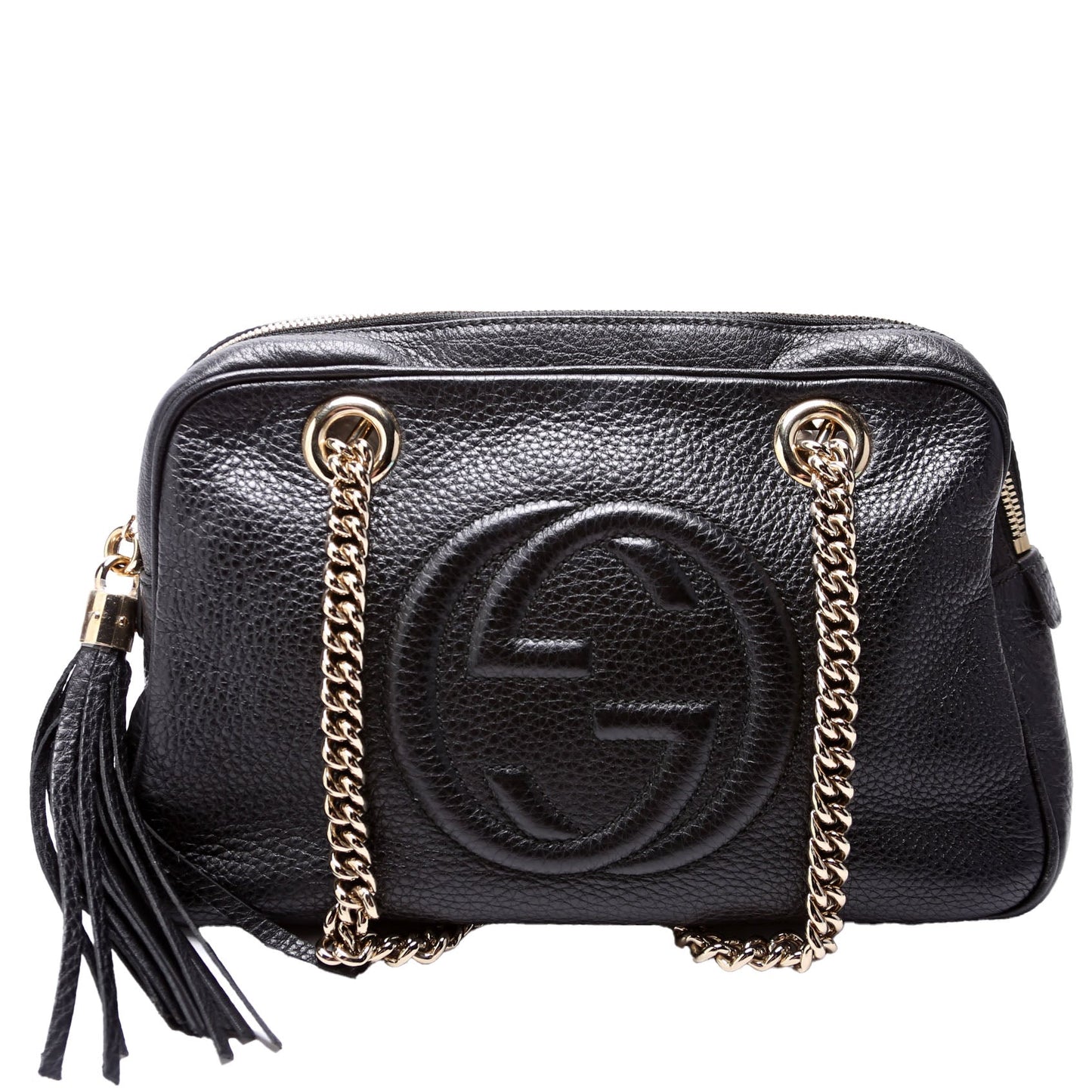Gucci Soho Black Chain Shoulder Bag