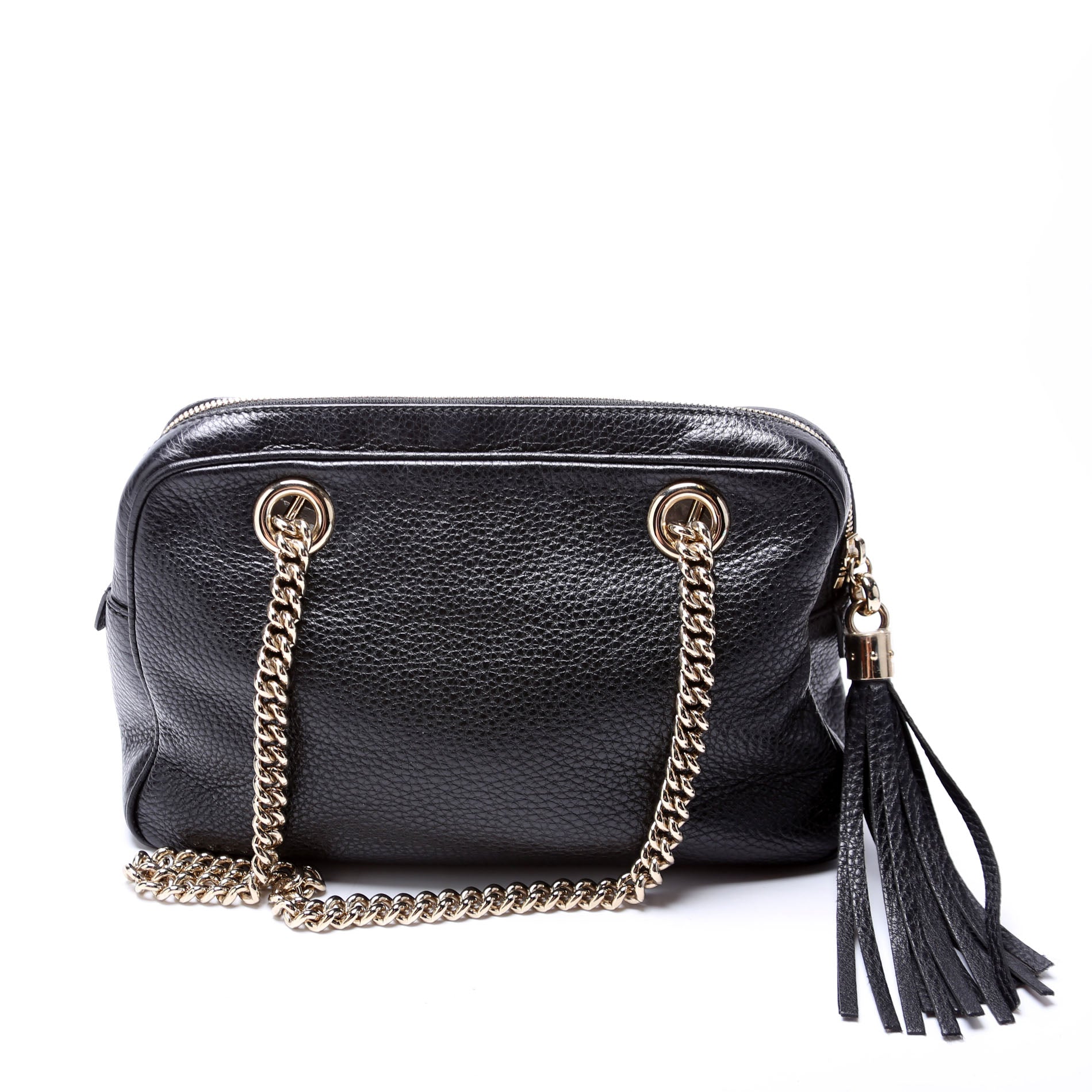 Gucci Soho Black Chain Shoulder Bag