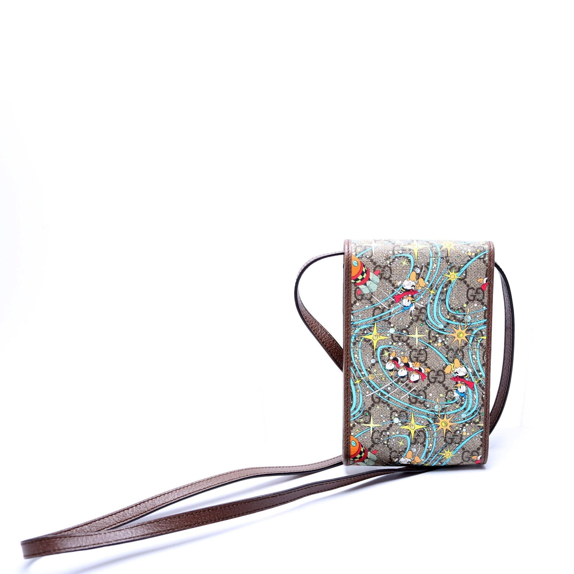 Gucci X Disney GG Supreme Donald Mini Crossbody Bag