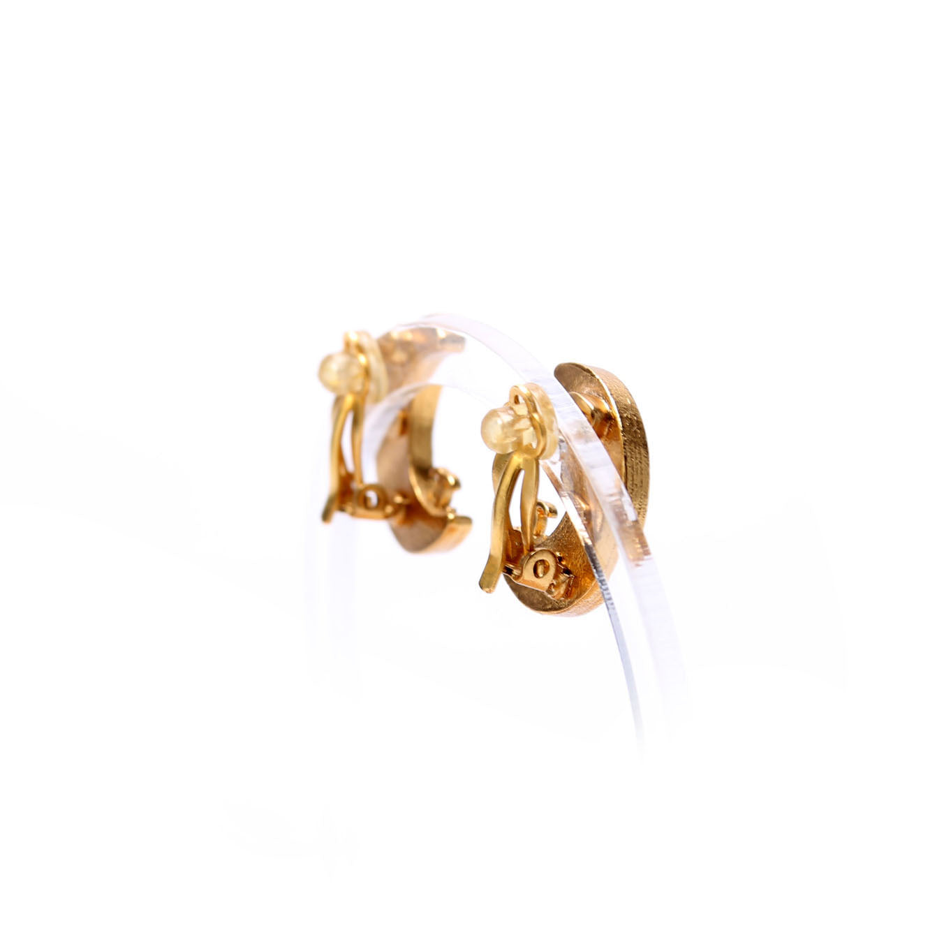 Chanel CC Crystal Moon Clip On