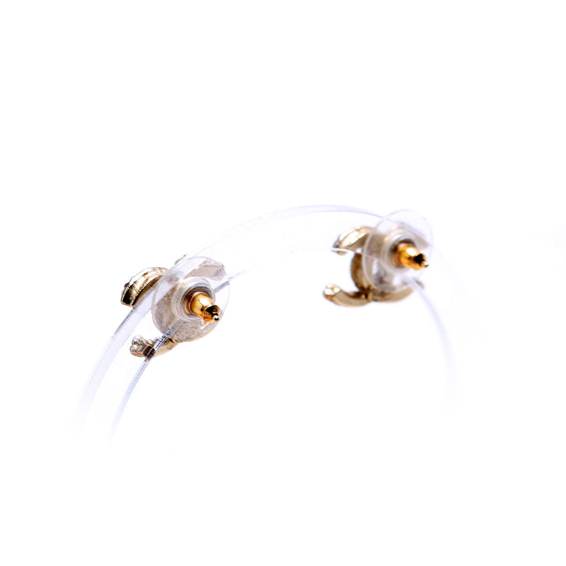 Chanel CC Pearl Studs