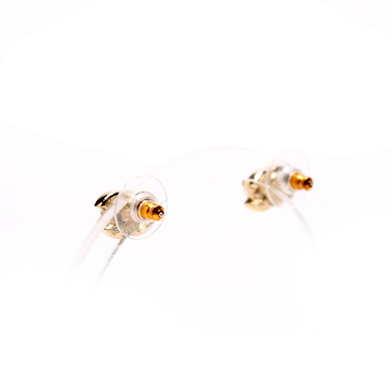 Chanel CC Crystal Pearl Studs