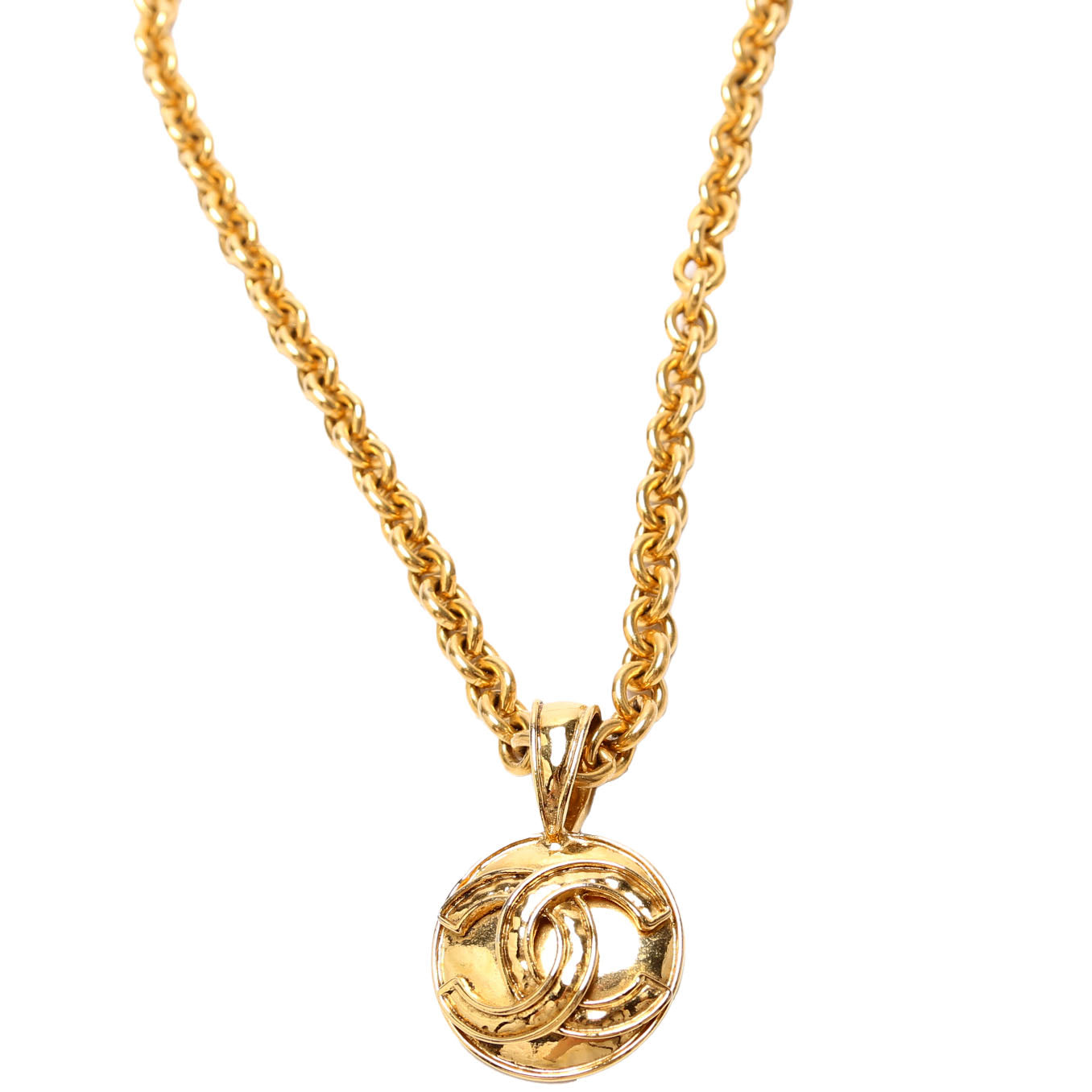 Chanel CC Medium Pendant 19" Chain